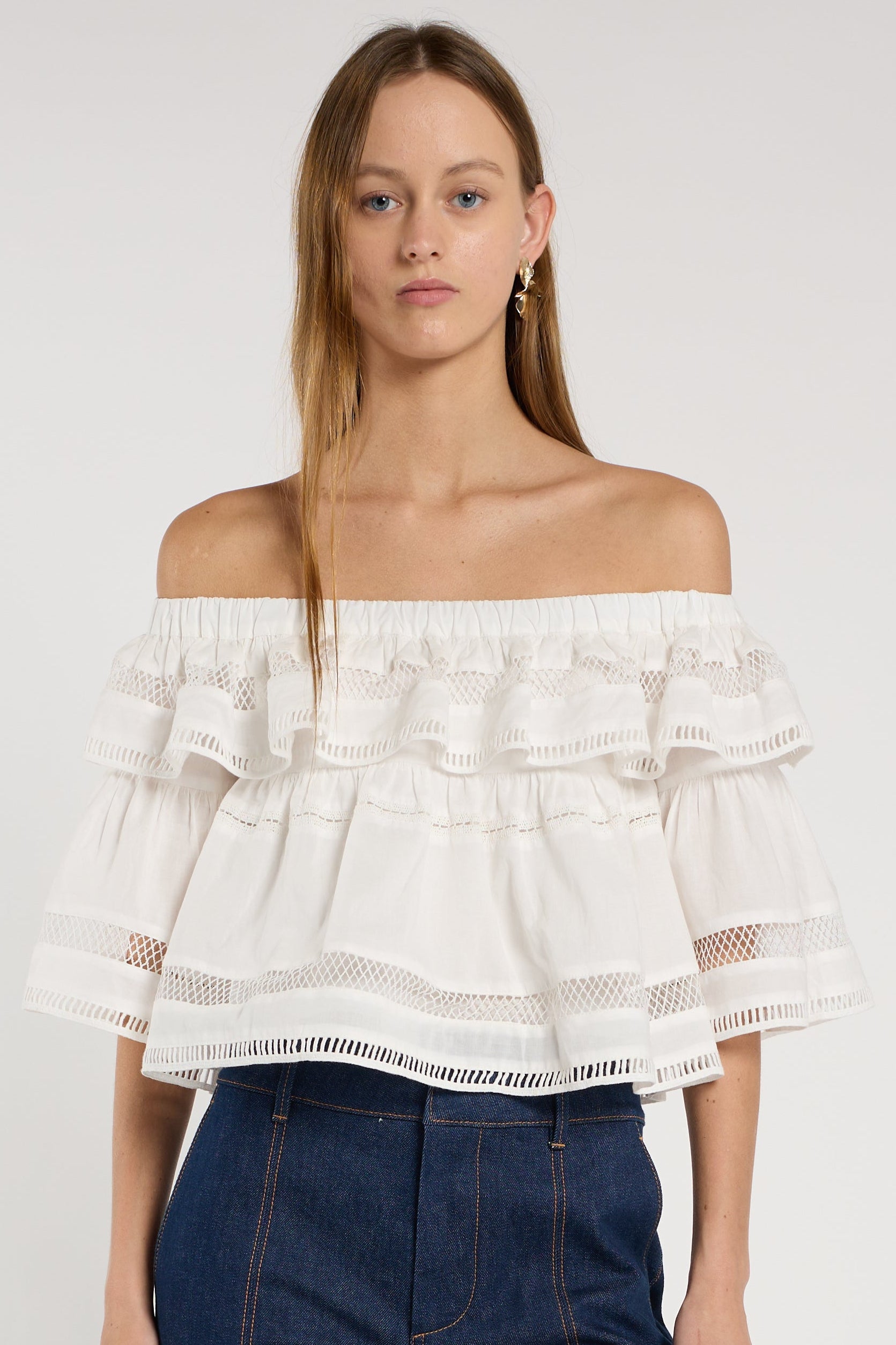 Angela Top - White