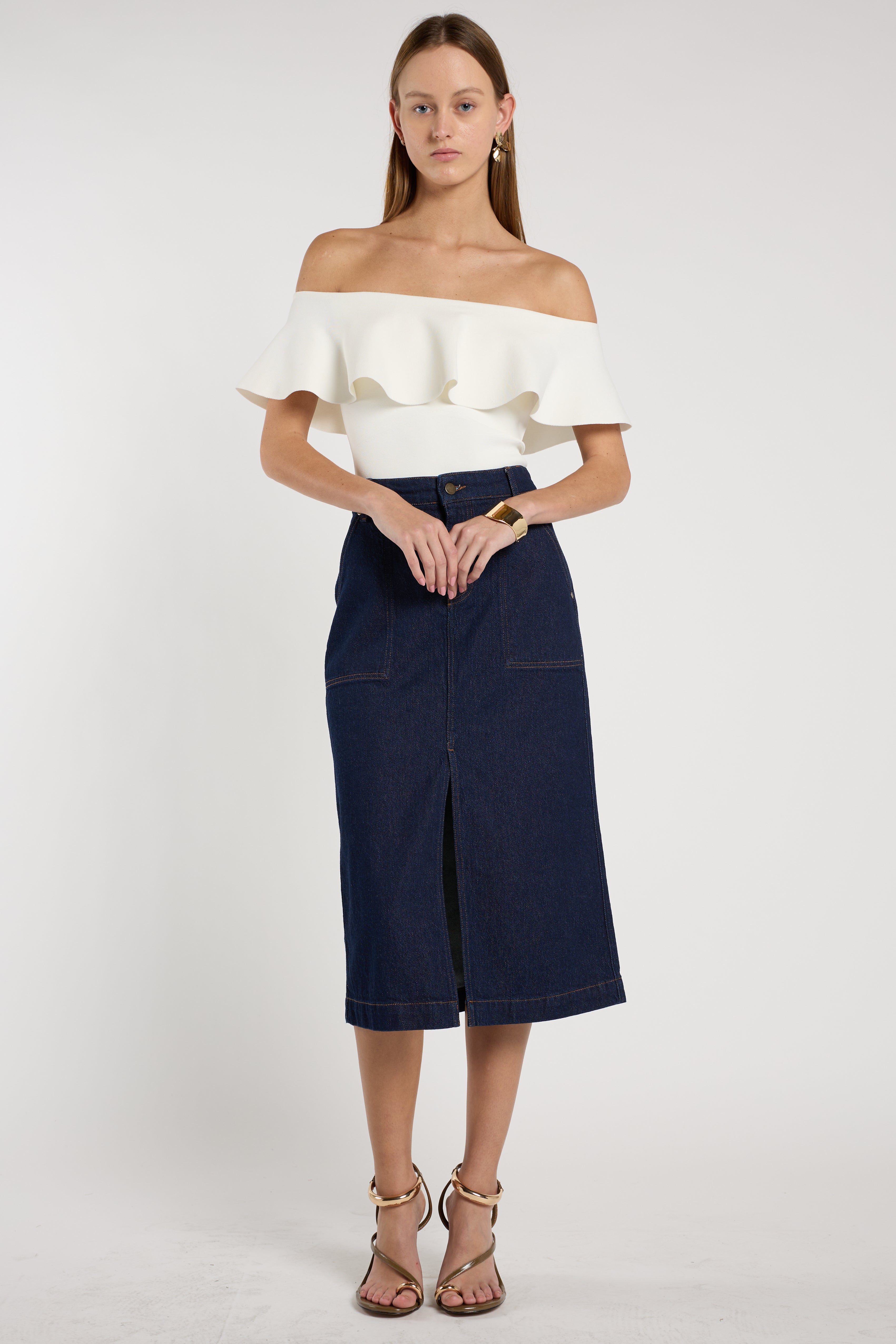 Loris Top - White