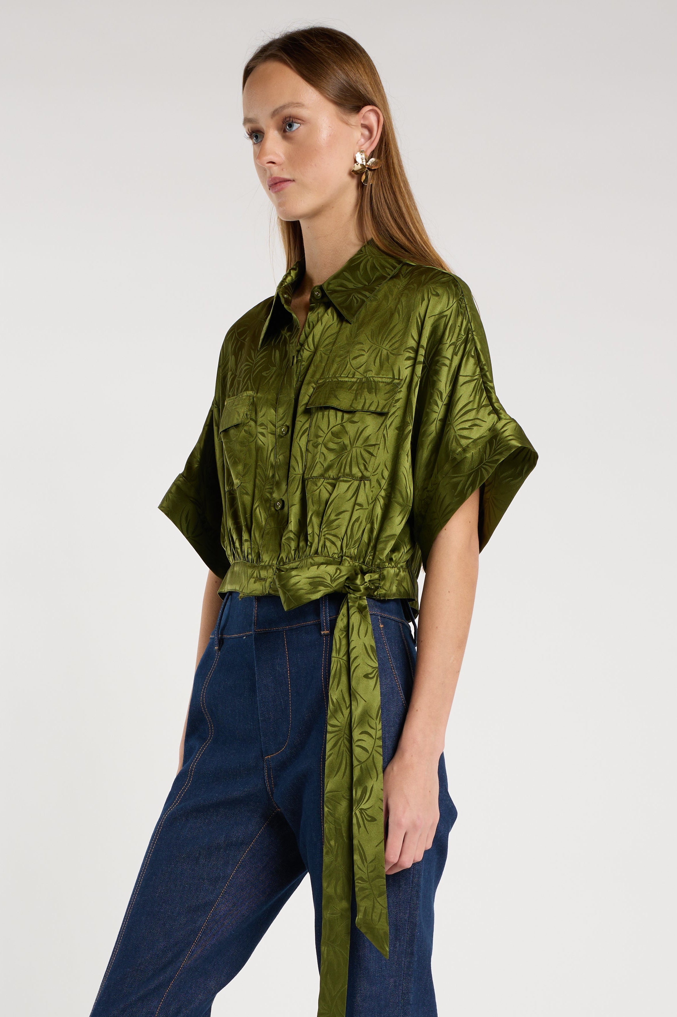 Manolo Top - Olive