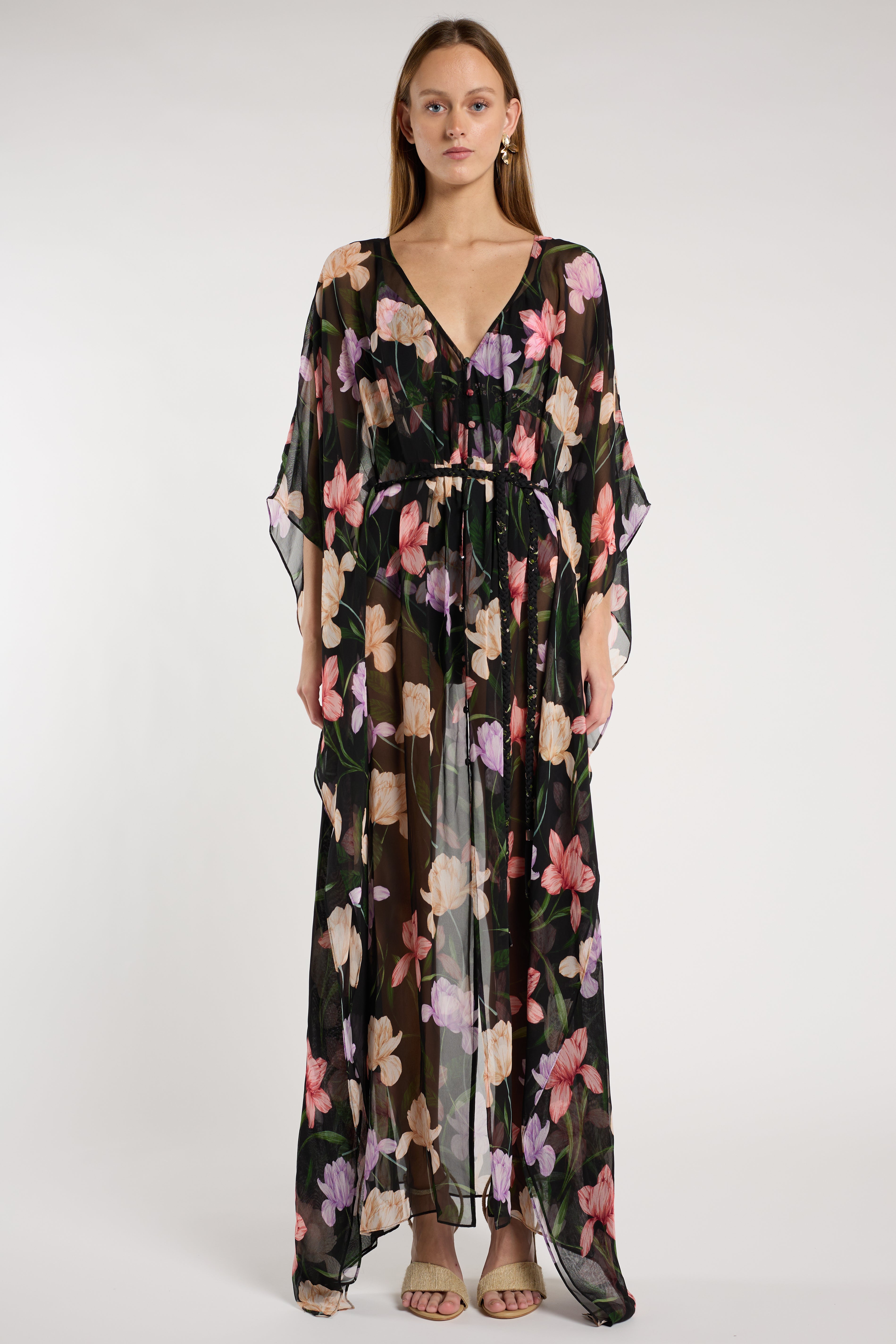 Zia Kaftan - Jardin Black