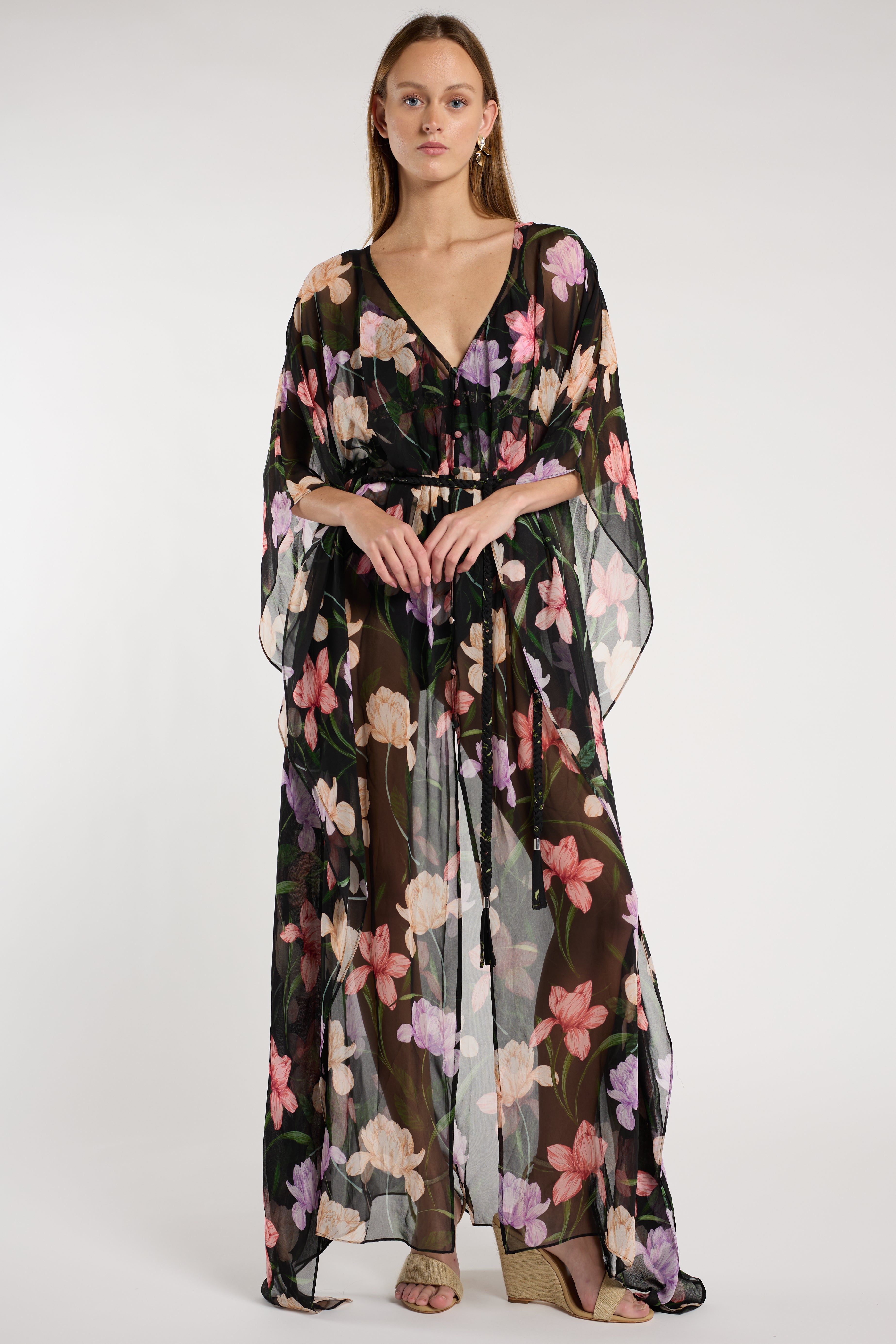 Zia Kaftan - Jardin Black