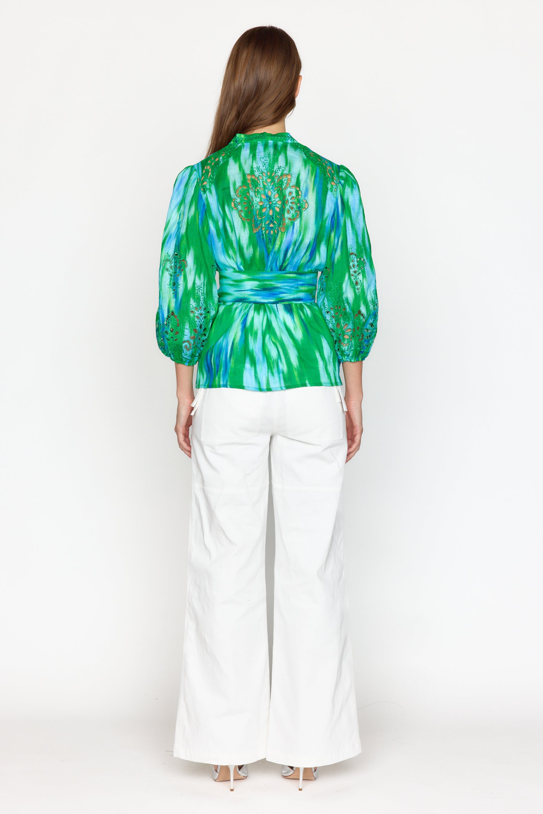 Delphine Top - Sea Glass