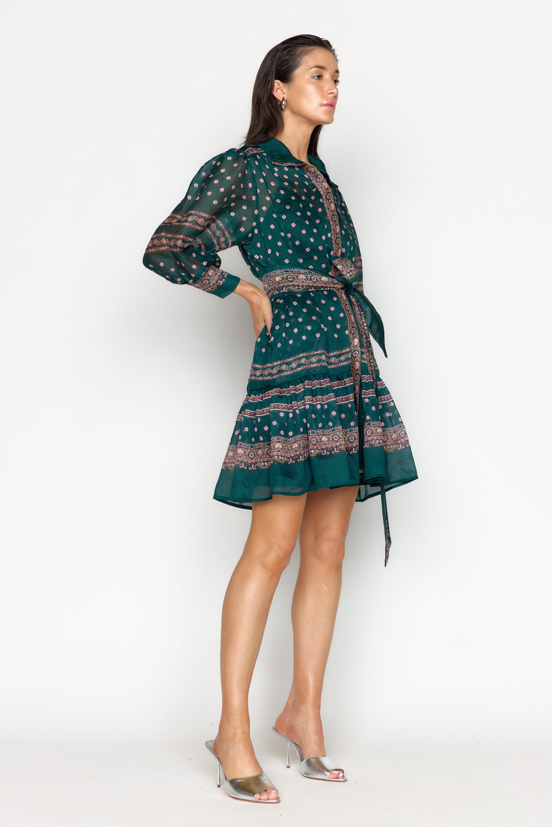 Emi Dress - Jade Tile