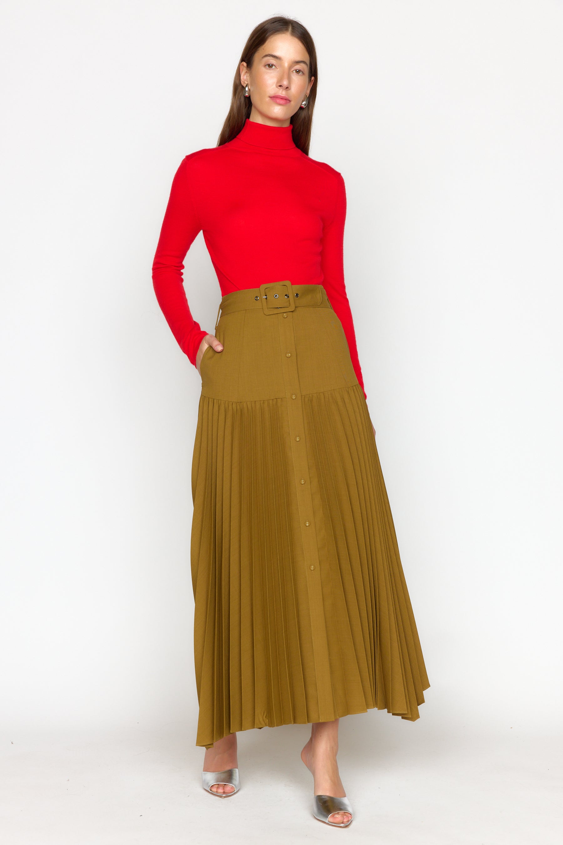 Cody Skirt - Olive