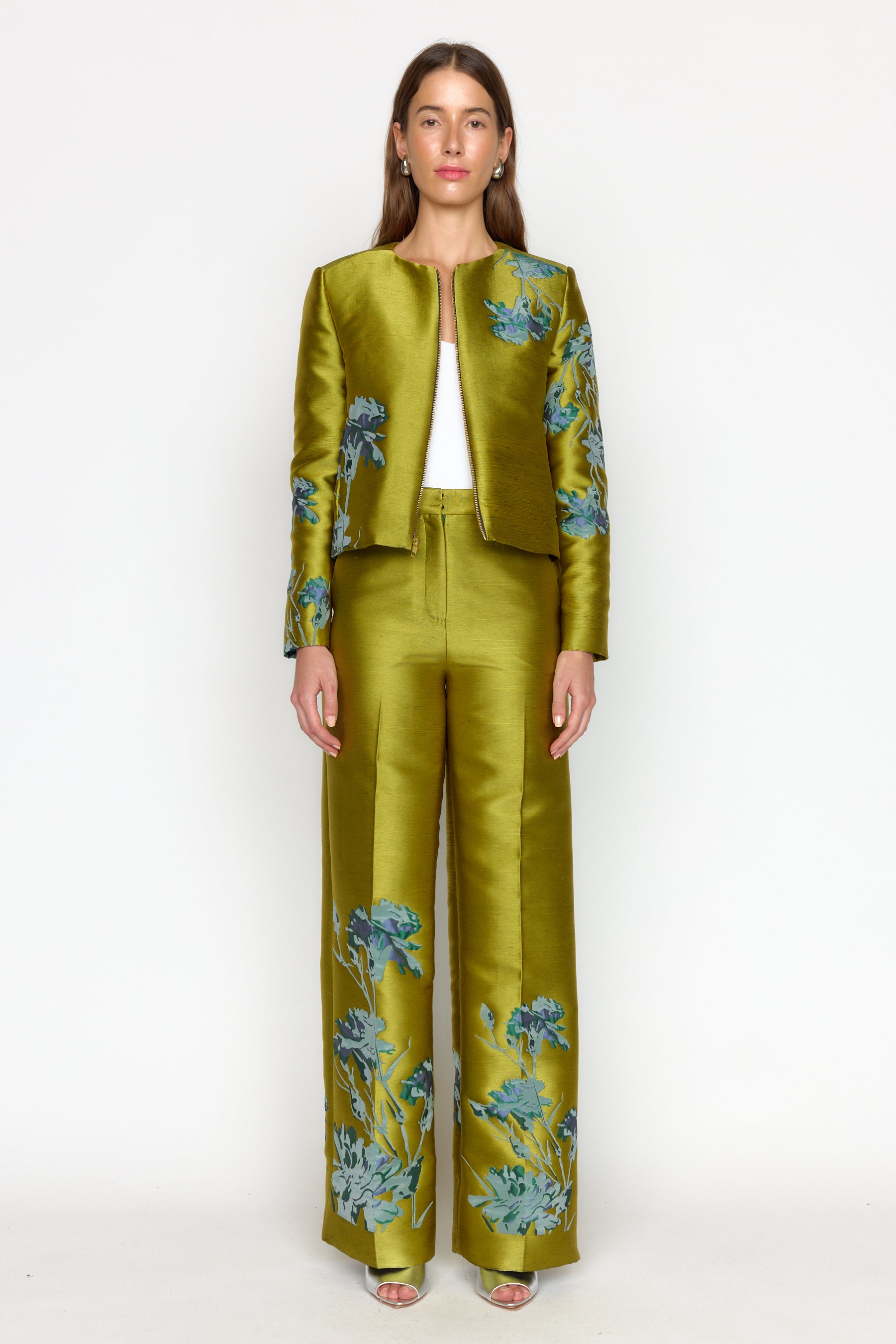 Ambrose Jacket - Citron Orchid