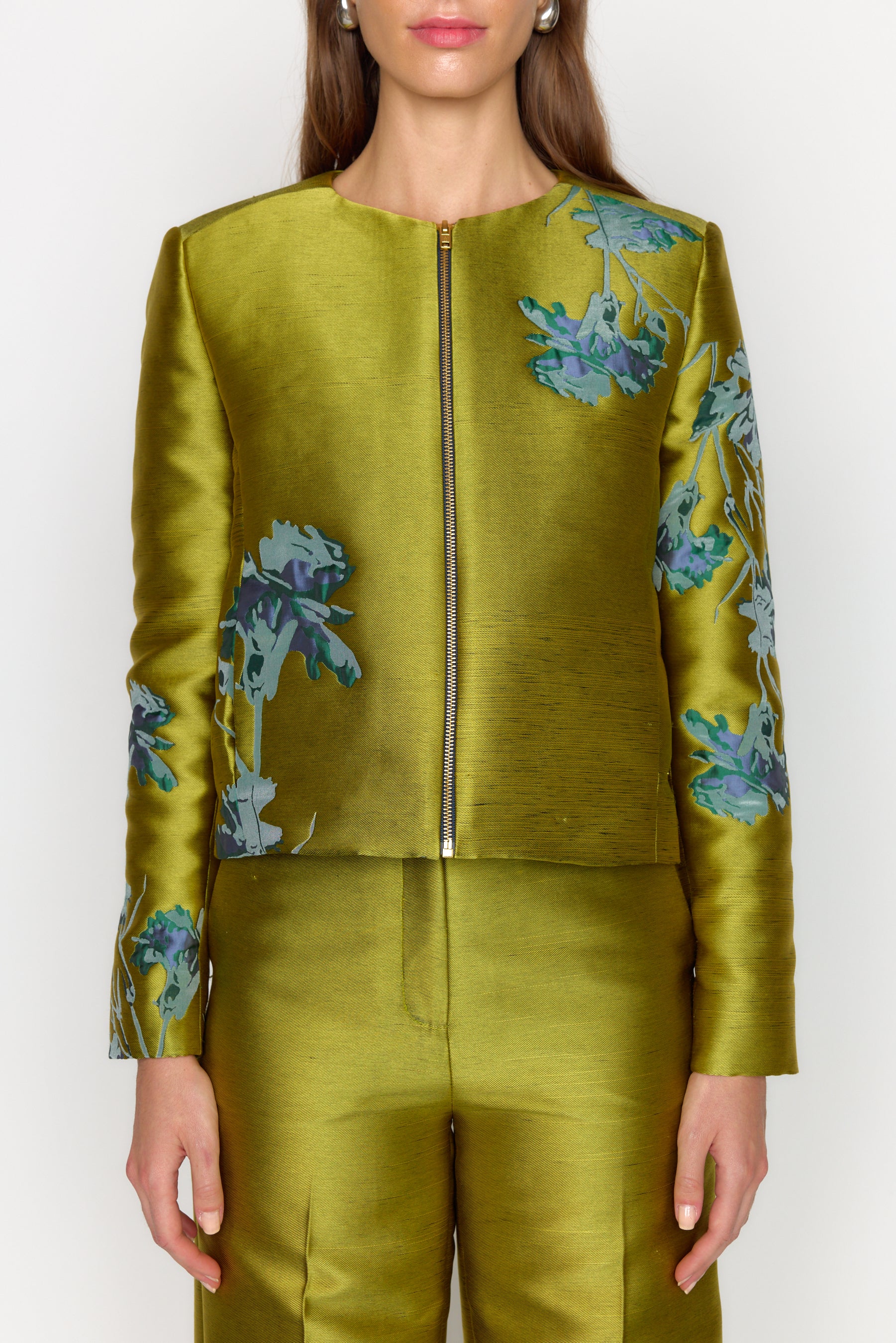 Ambrose Jacket - Citron Orchid