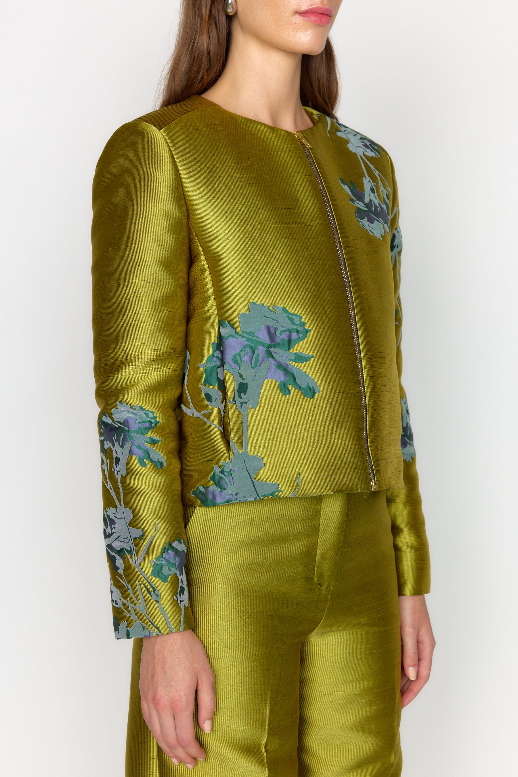 Ambrose Jacket - Citron Orchid