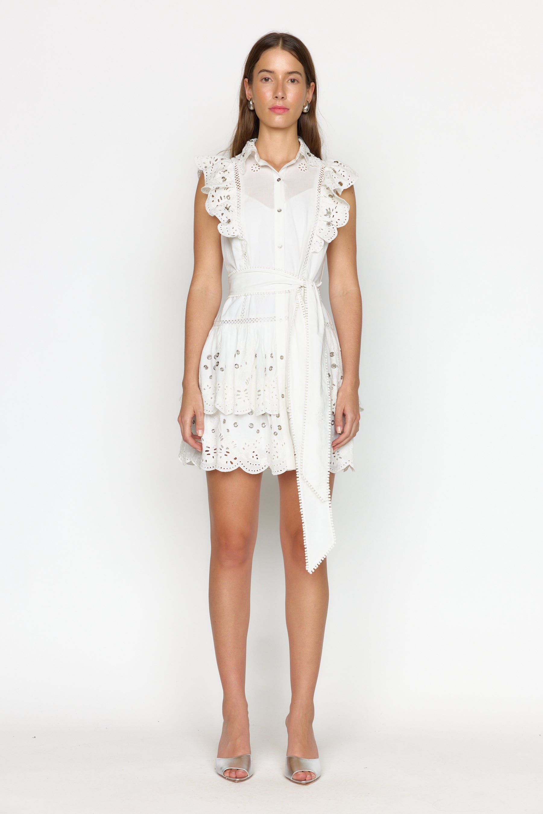 Tyler Dress - White