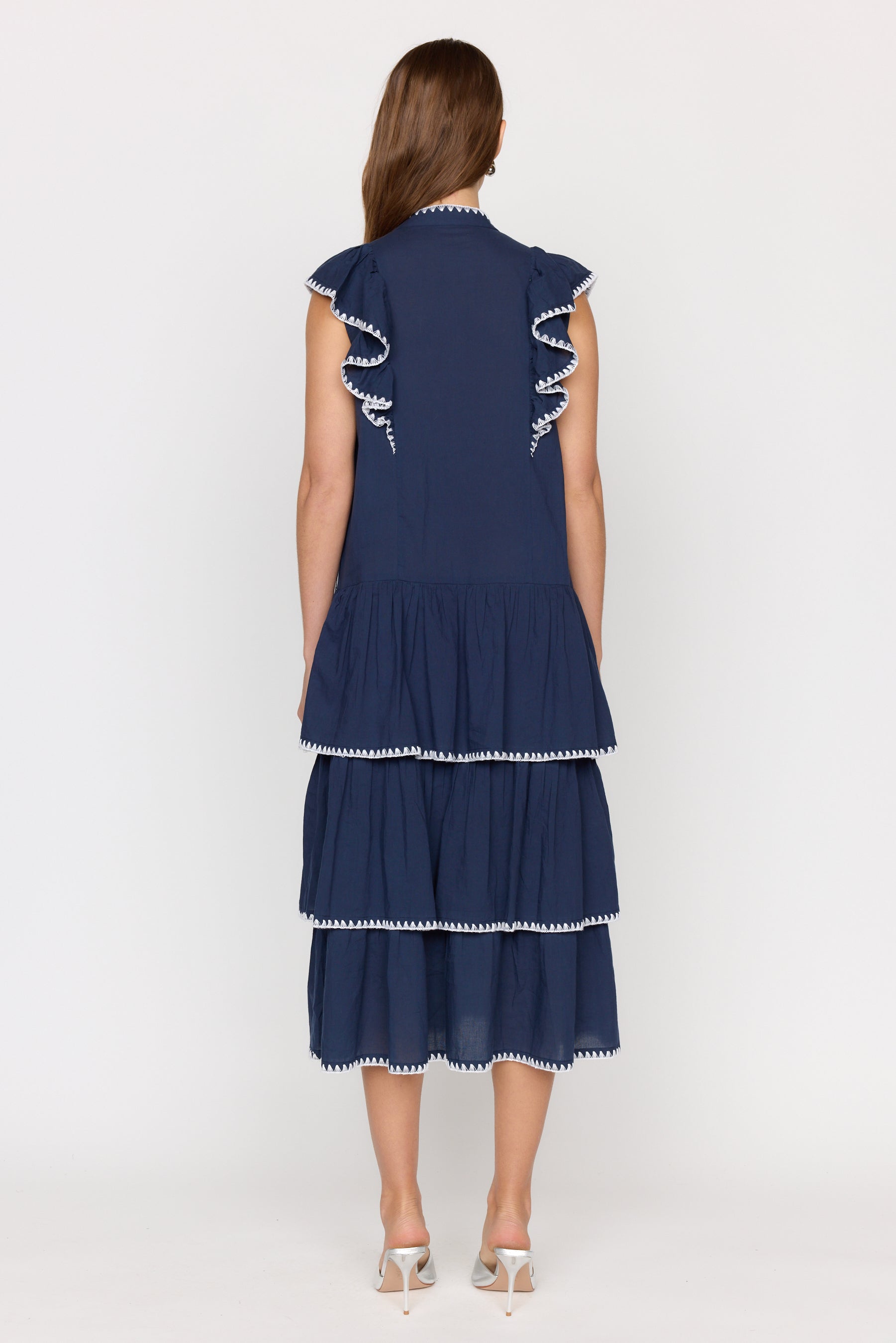 Greer Dress - Navy