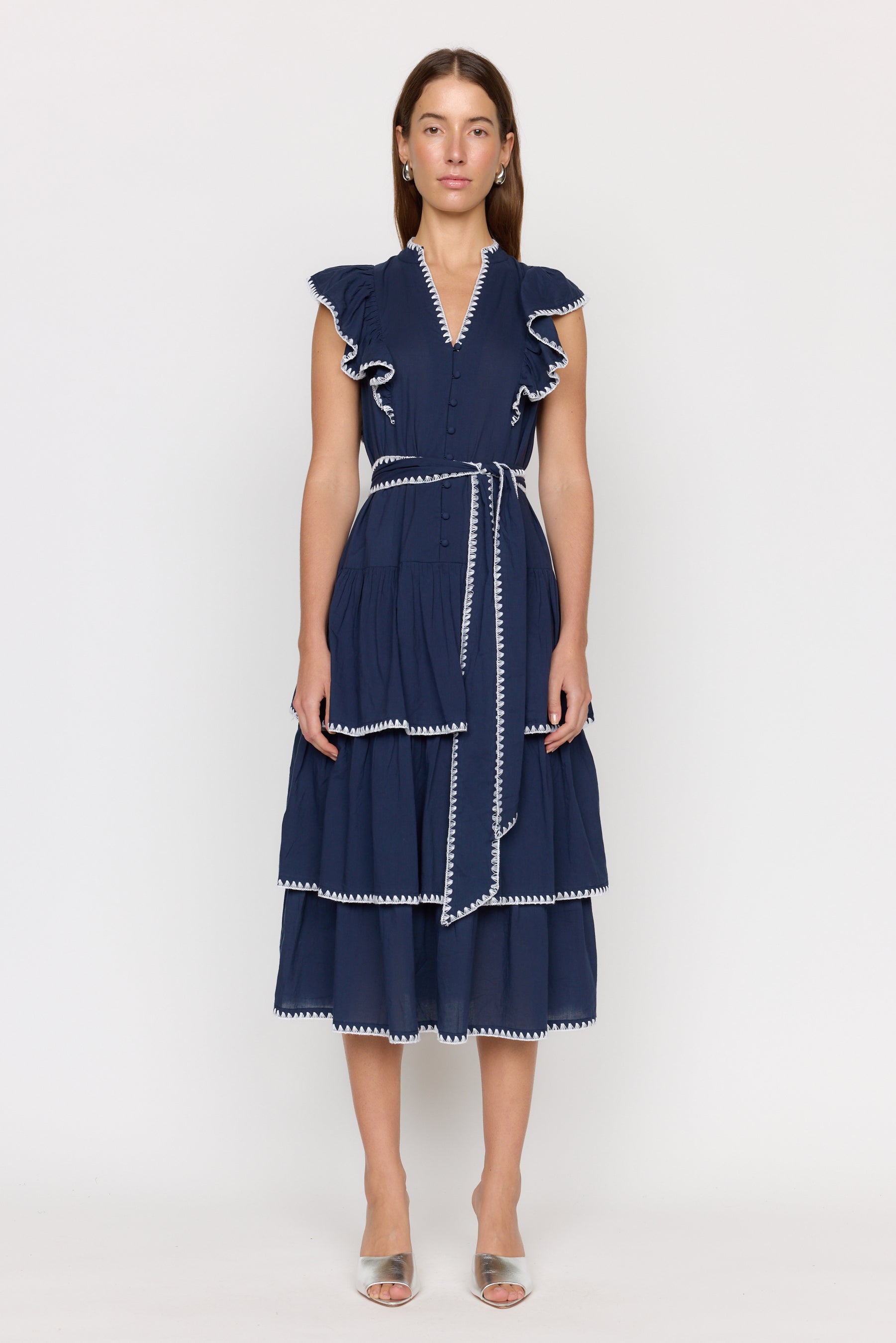 Greer Dress - Navy