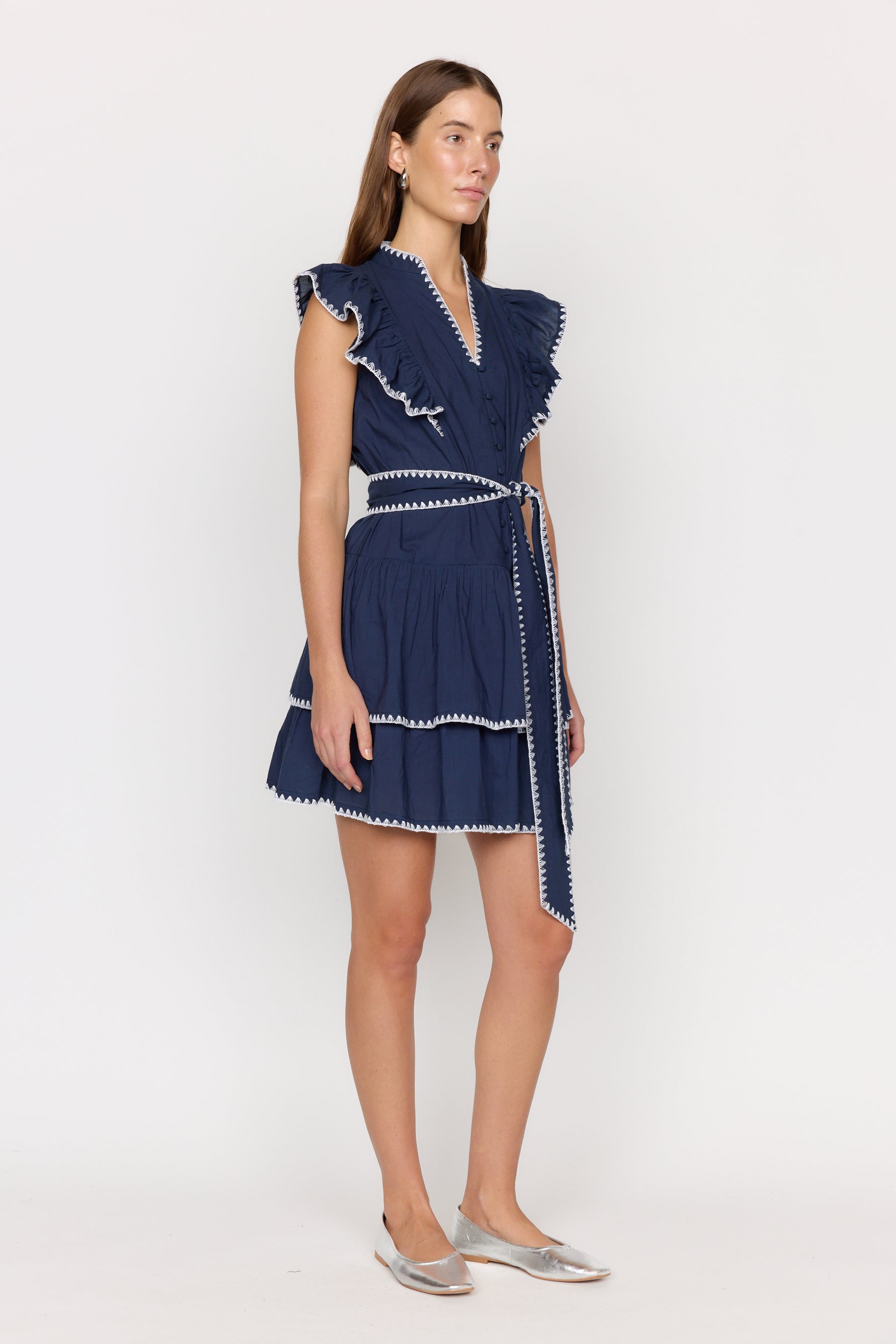 Uma Dress - Navy