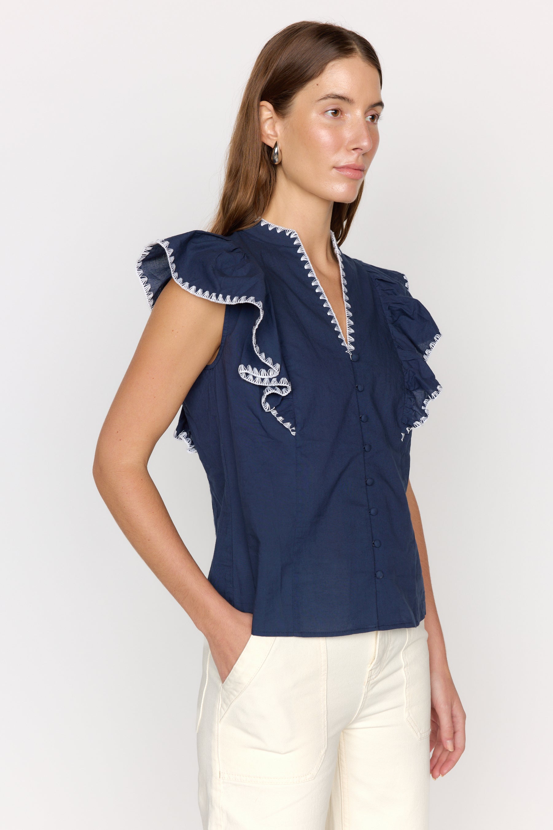 Dolce Top - Navy