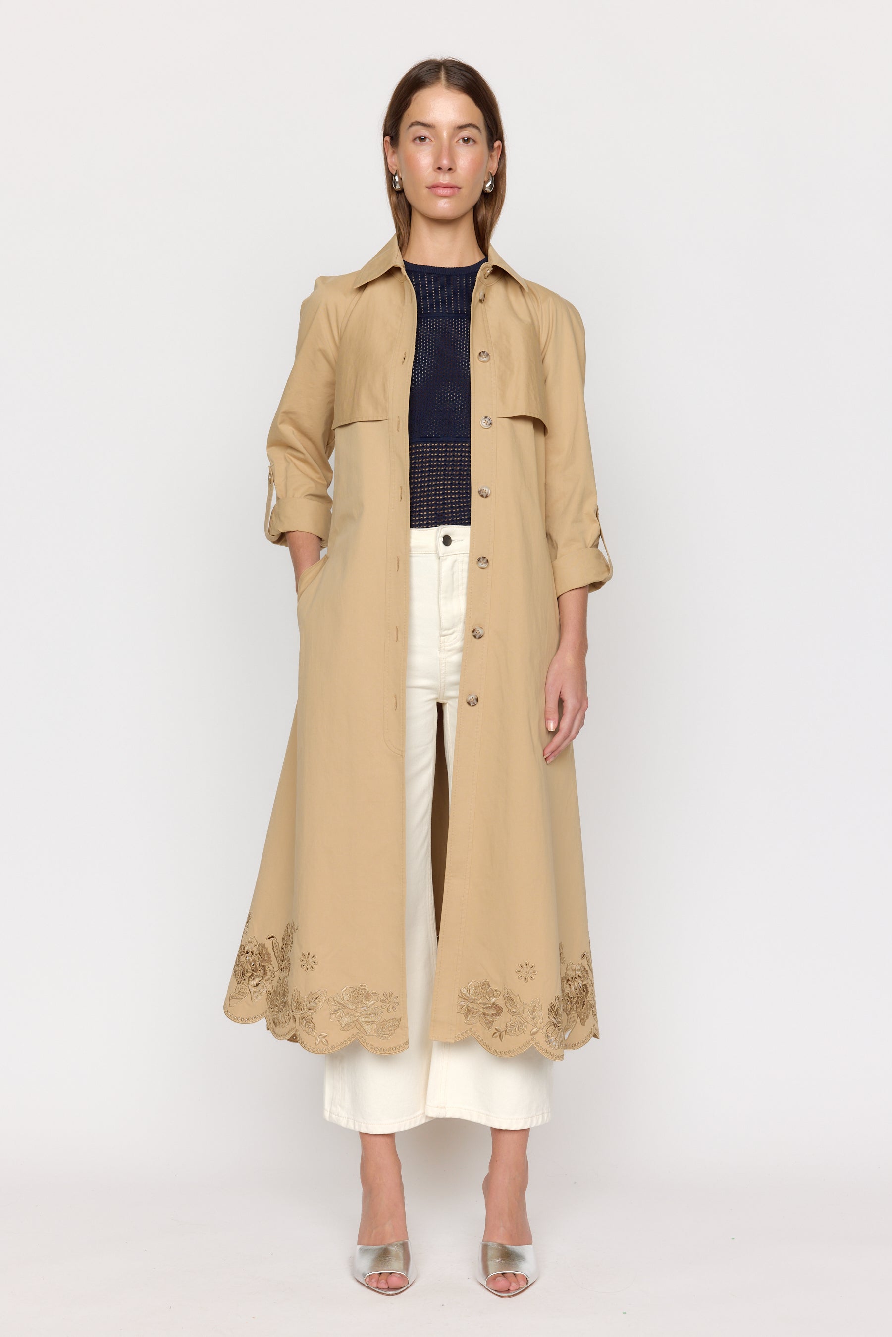 Pax Trench Coat - Sand