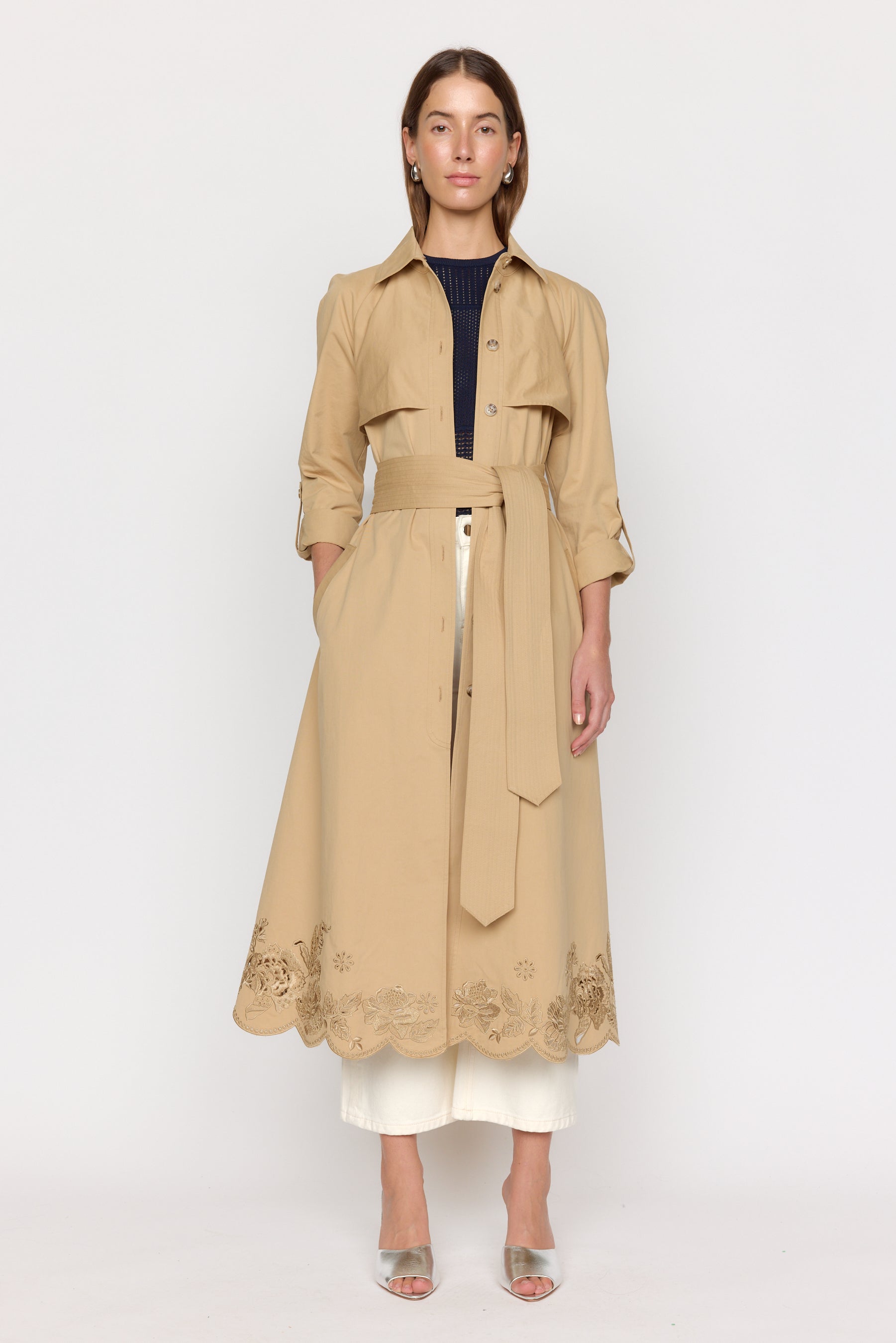 Pax Trench Coat - Sand