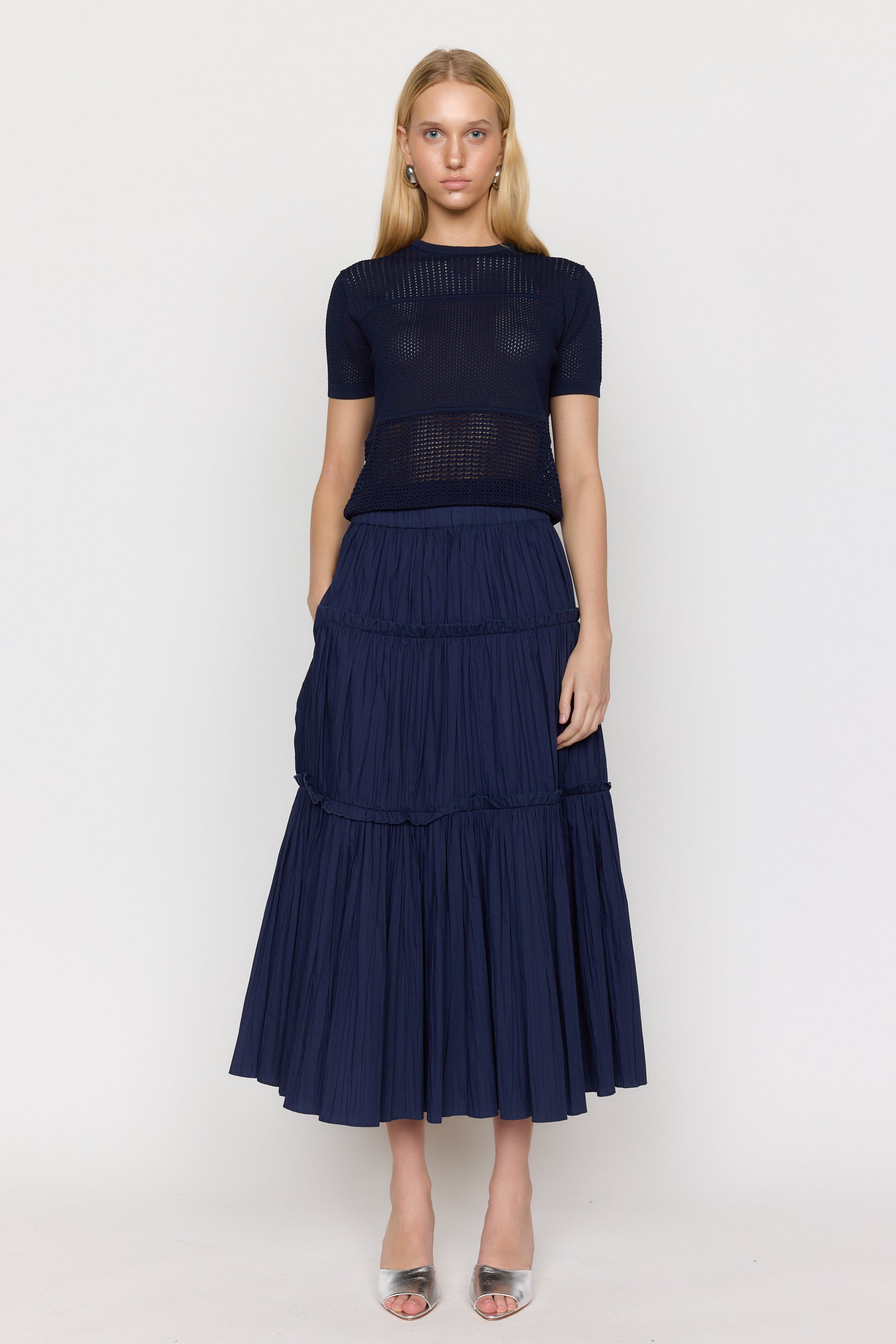 Quinn Skirt - Navy