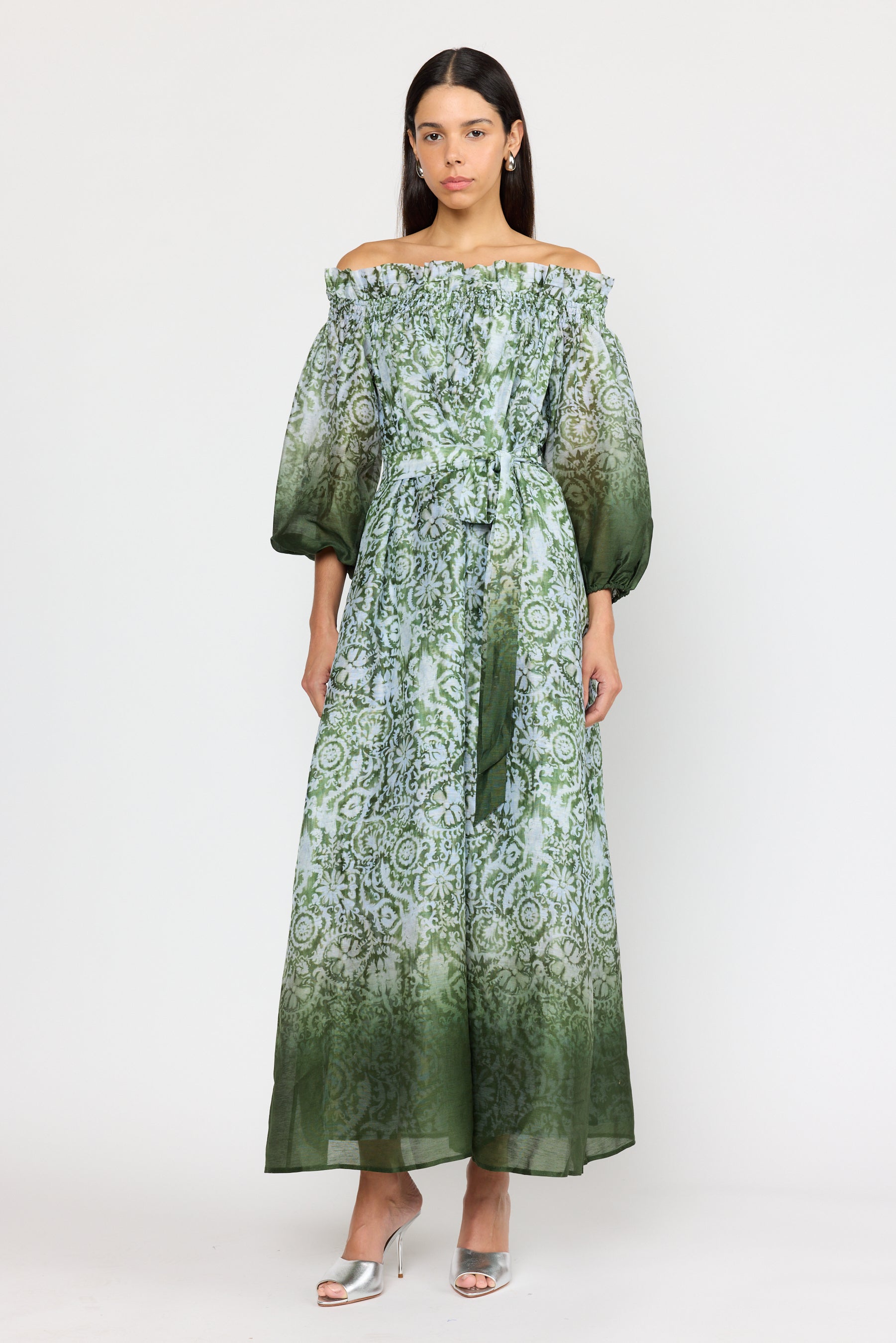 Shelby Dress - Sage Dark
