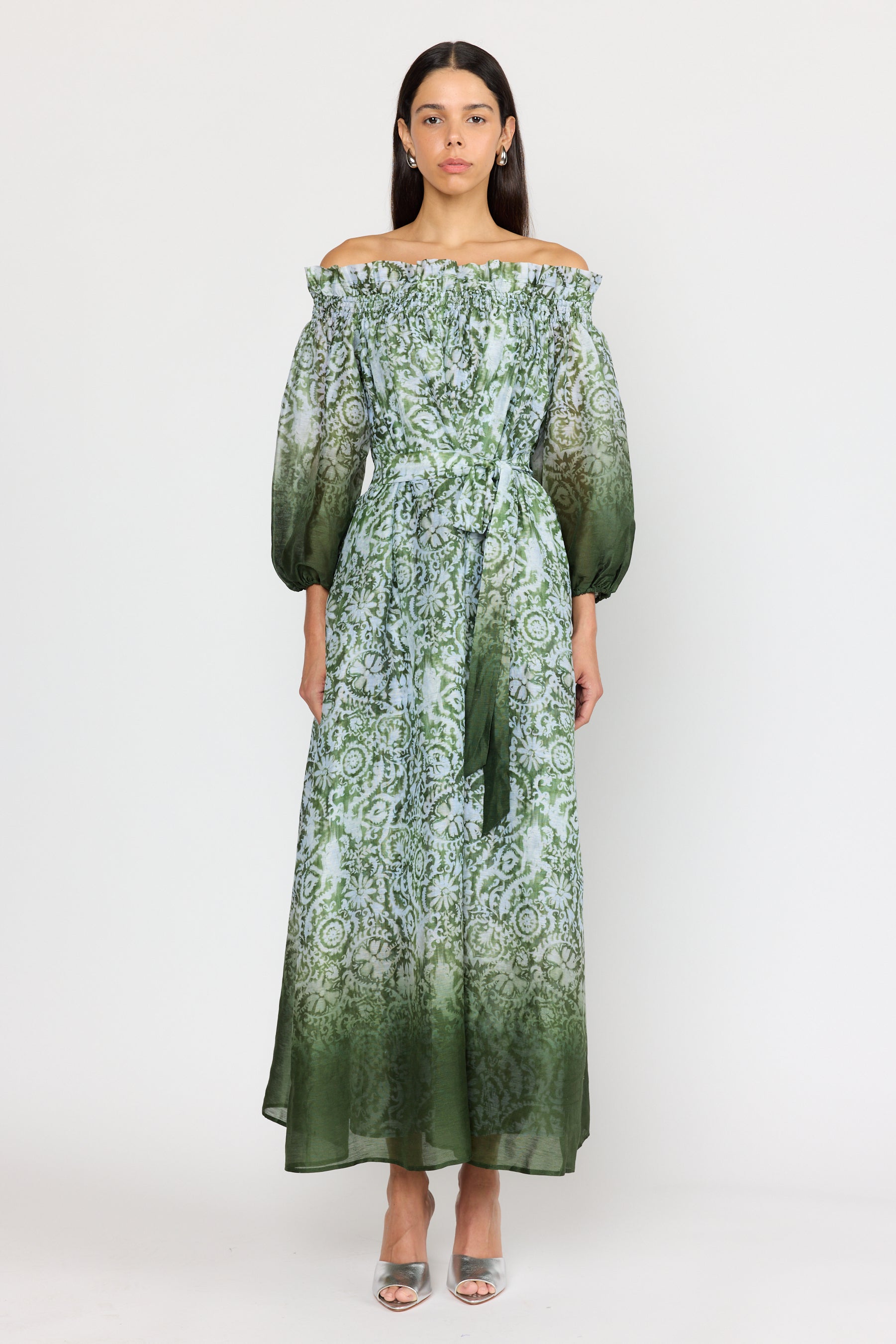 Shelby Dress - Sage Dark