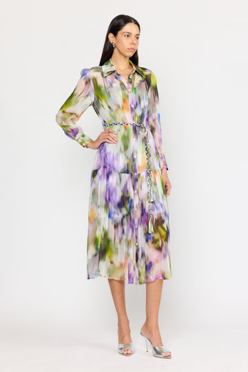 Kristen Dress - Fuchsia Haze