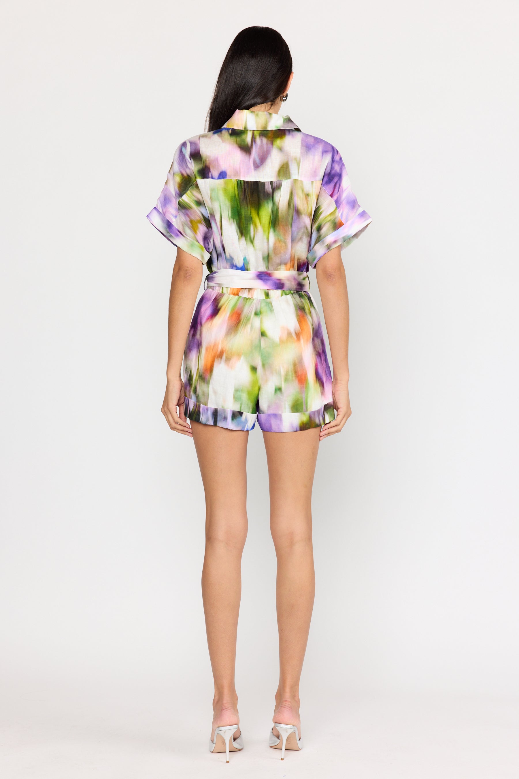Amaya Romper - Fuchsia Haze