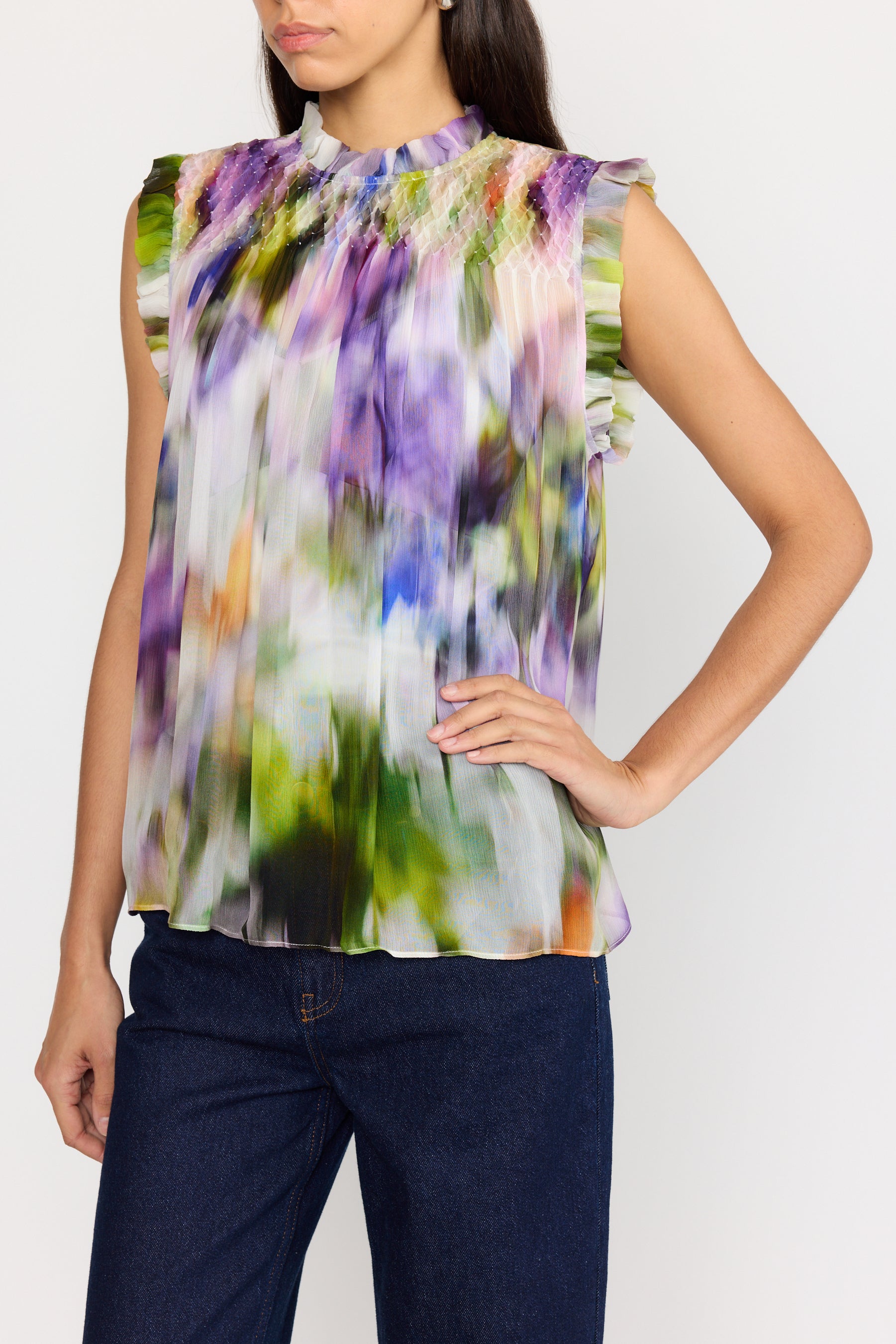 Odette Top - Fuchsia Haze