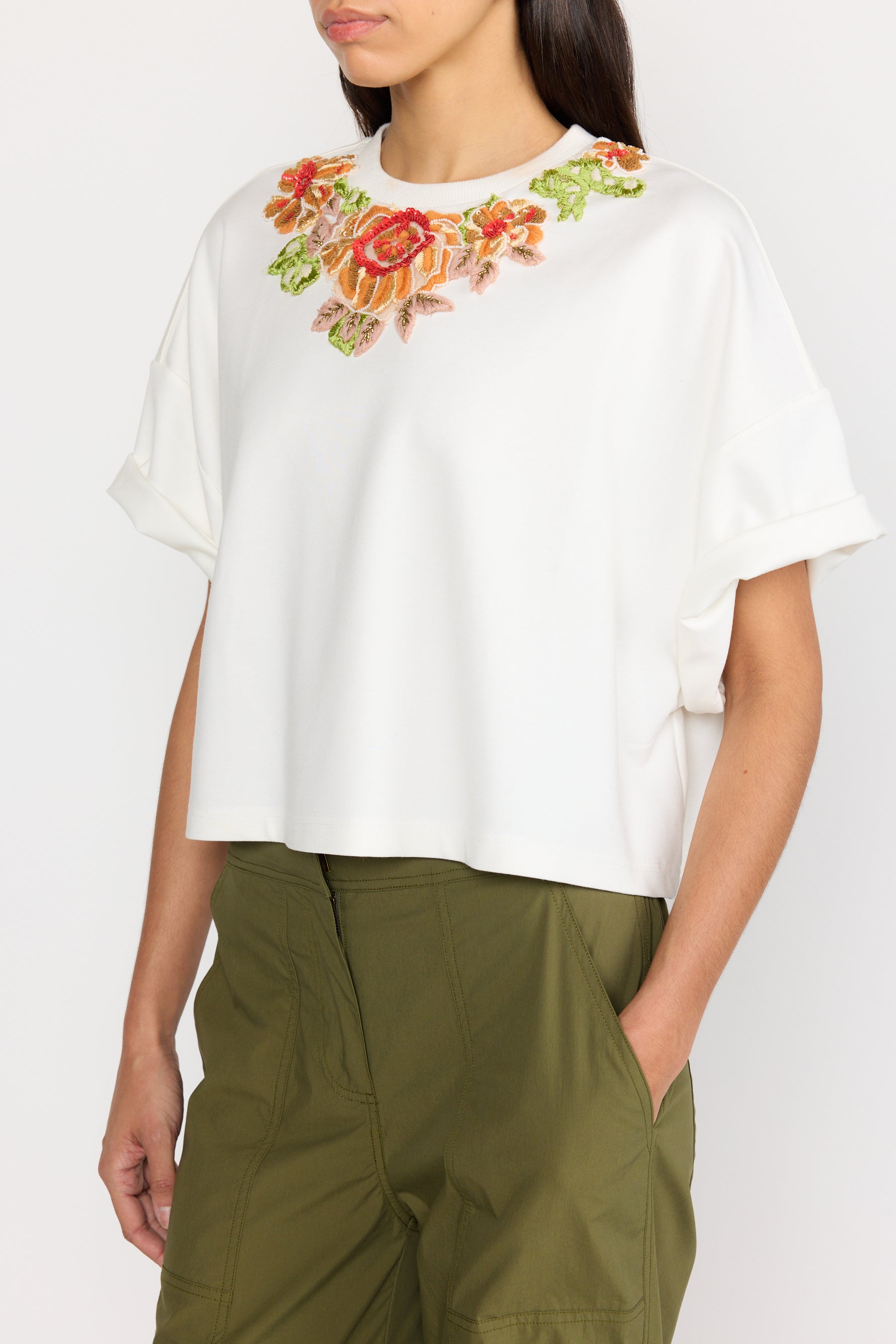 Jace Top - White Embroidery