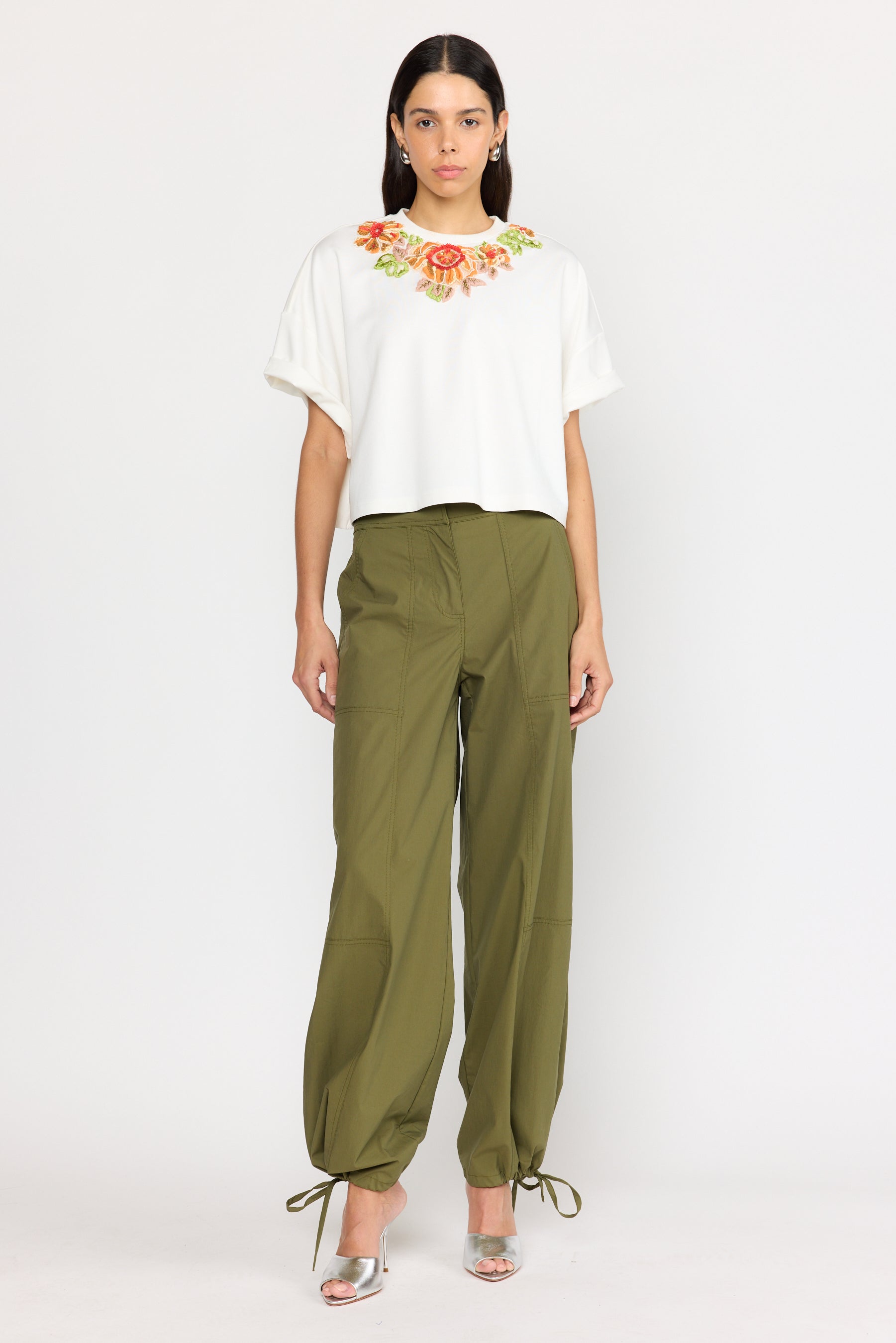 Jace Top - White Embroidery