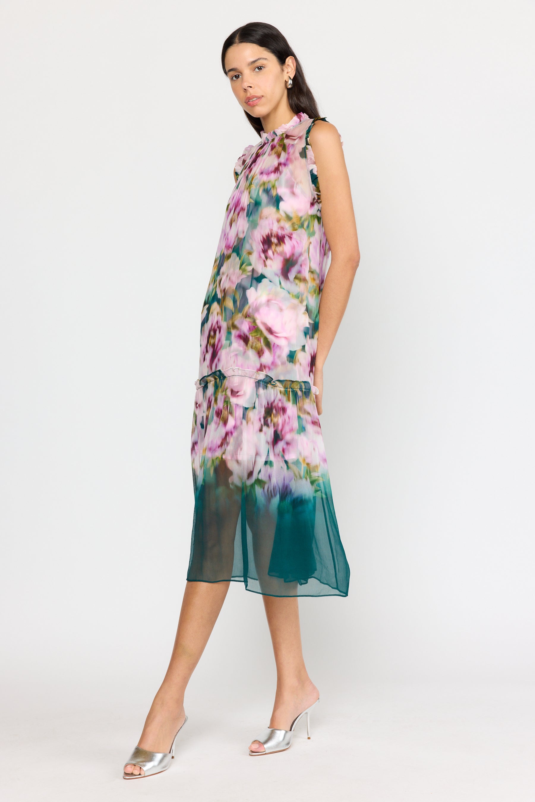 Gemma Dress - Blossom Ombre