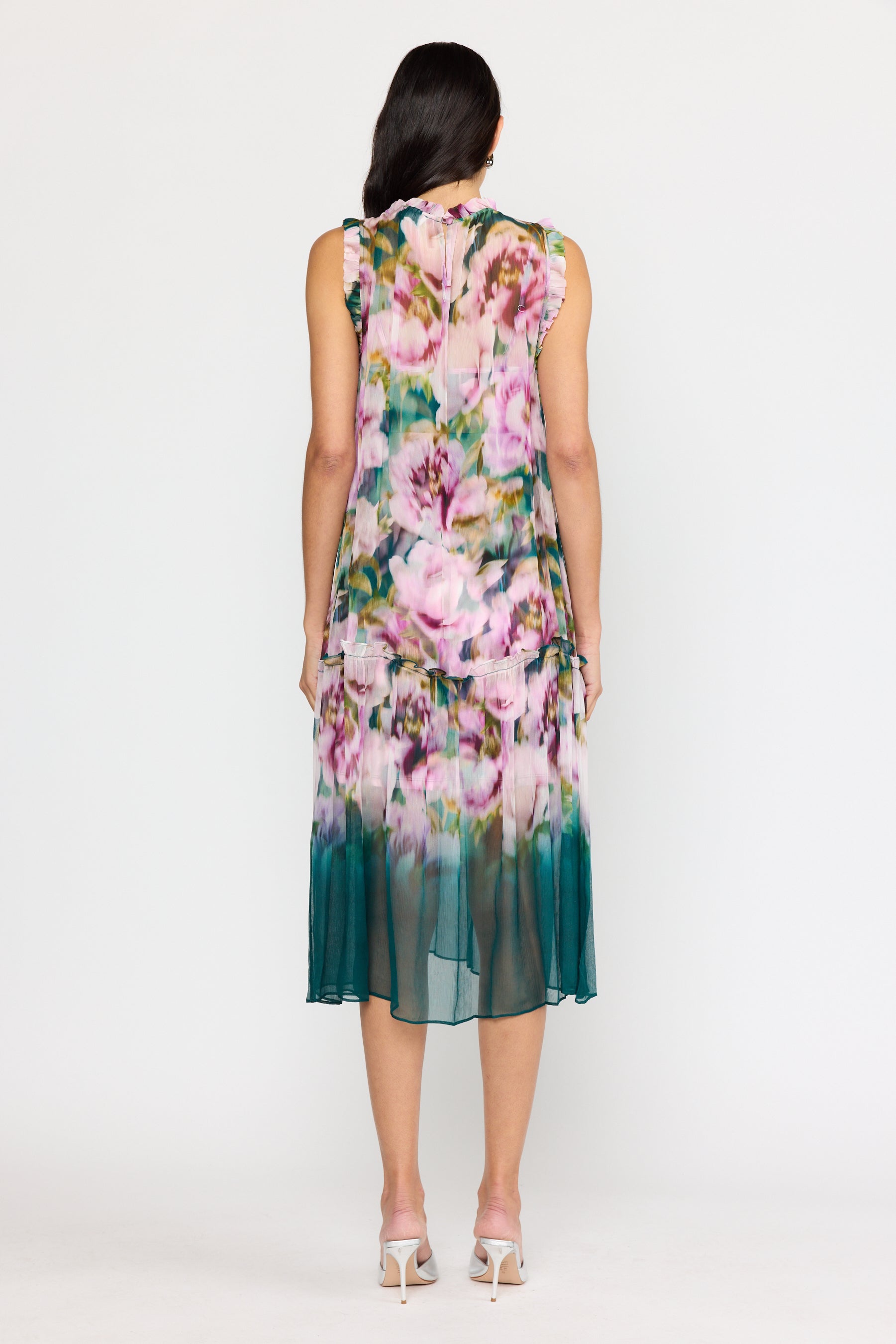 Gemma Dress - Blossom Ombre