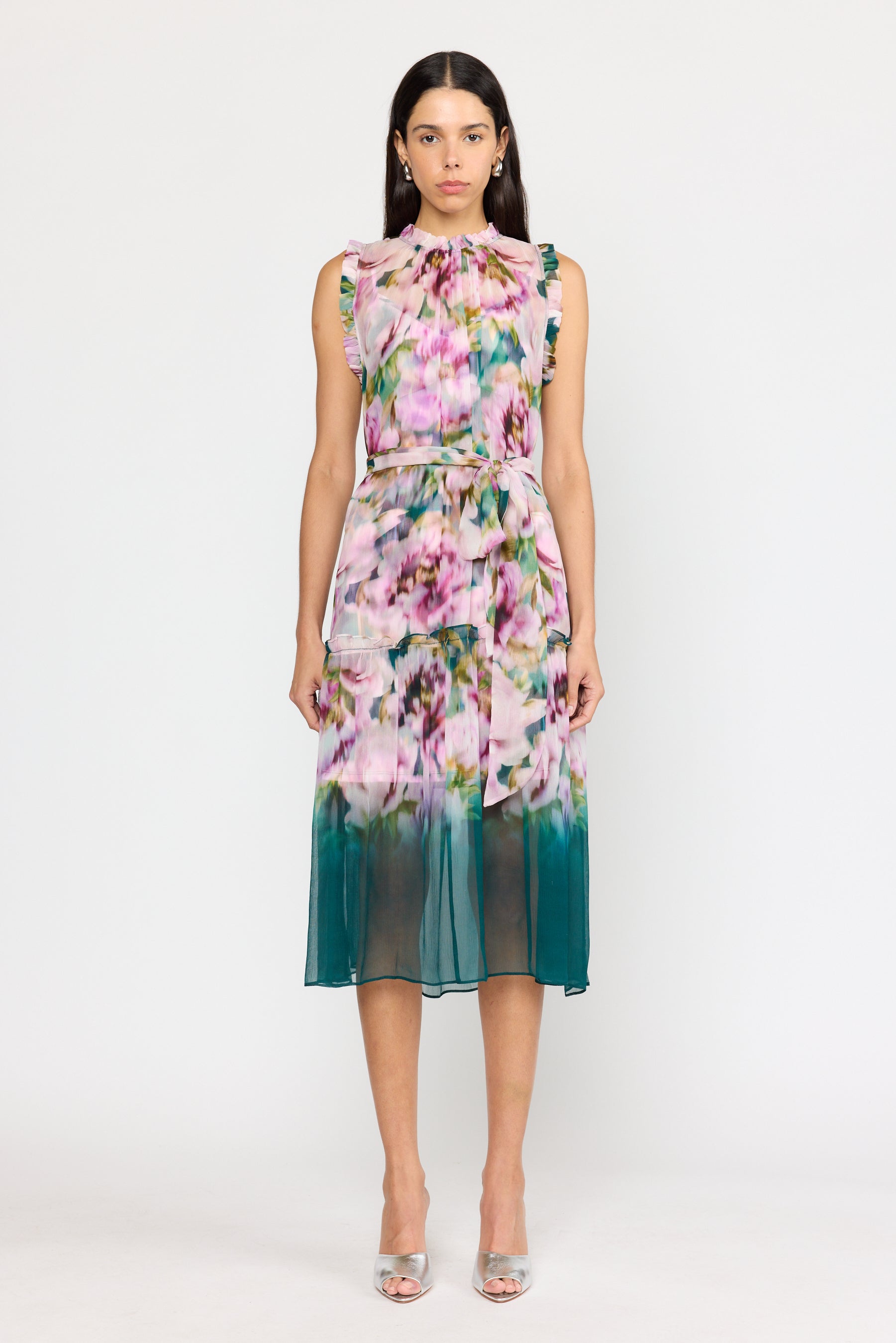 Gemma Dress - Blossom Ombre