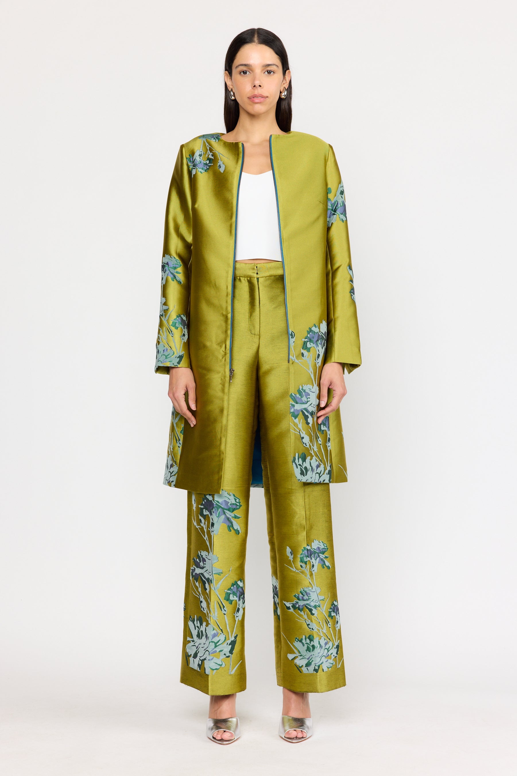 Porter Coat - Citron Orchid