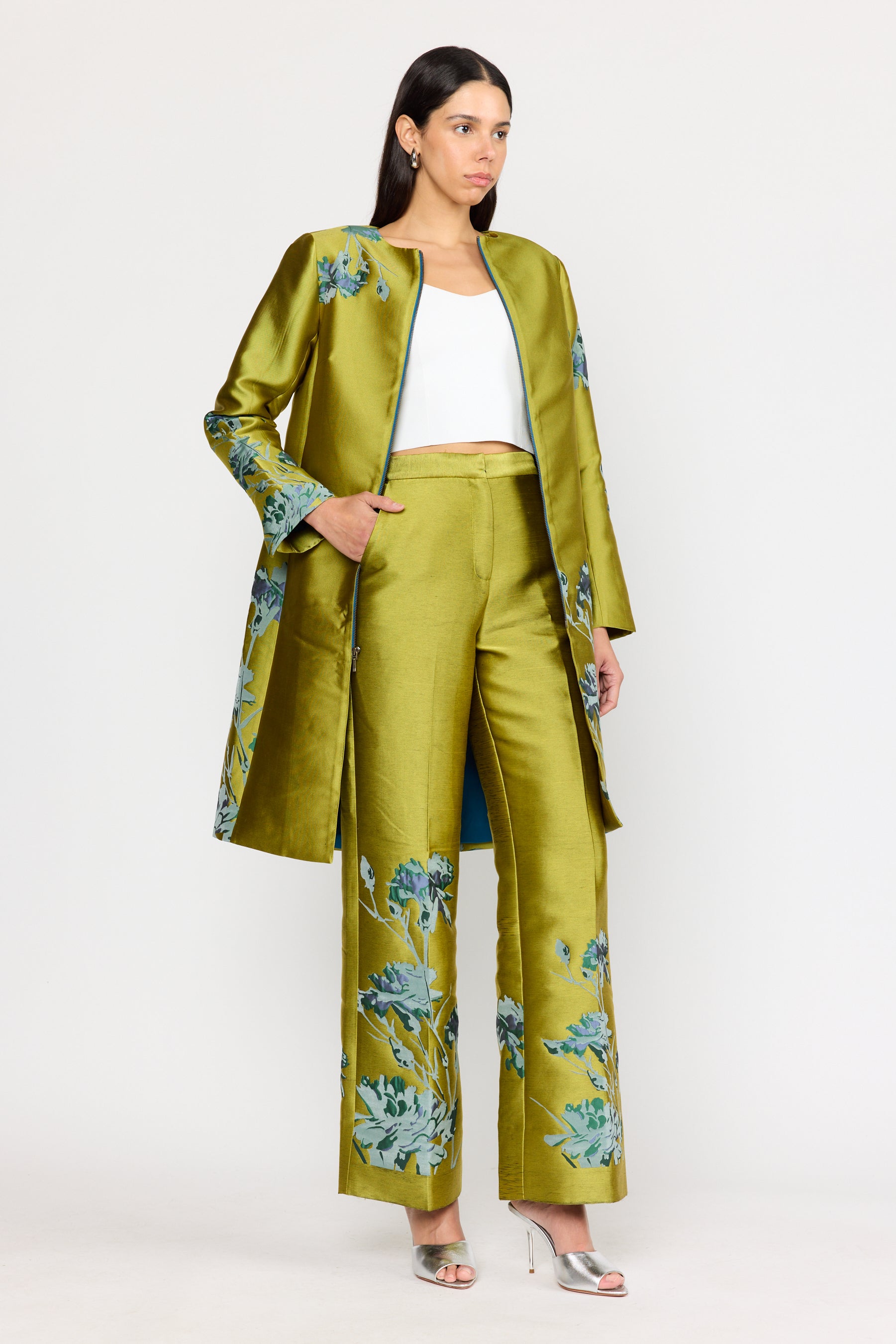 Porter Coat - Citron Orchid