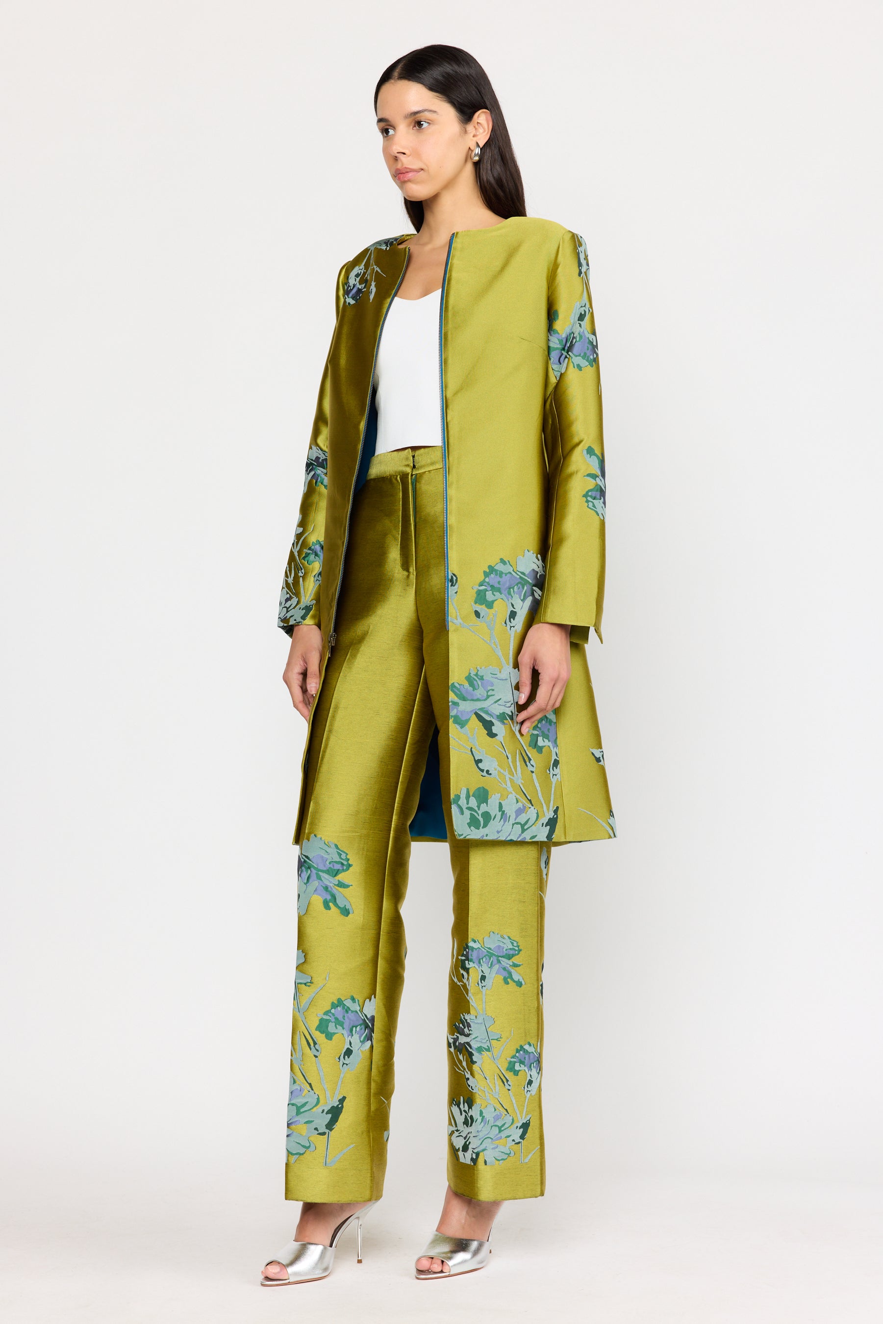 Porter Coat - Citron Orchid