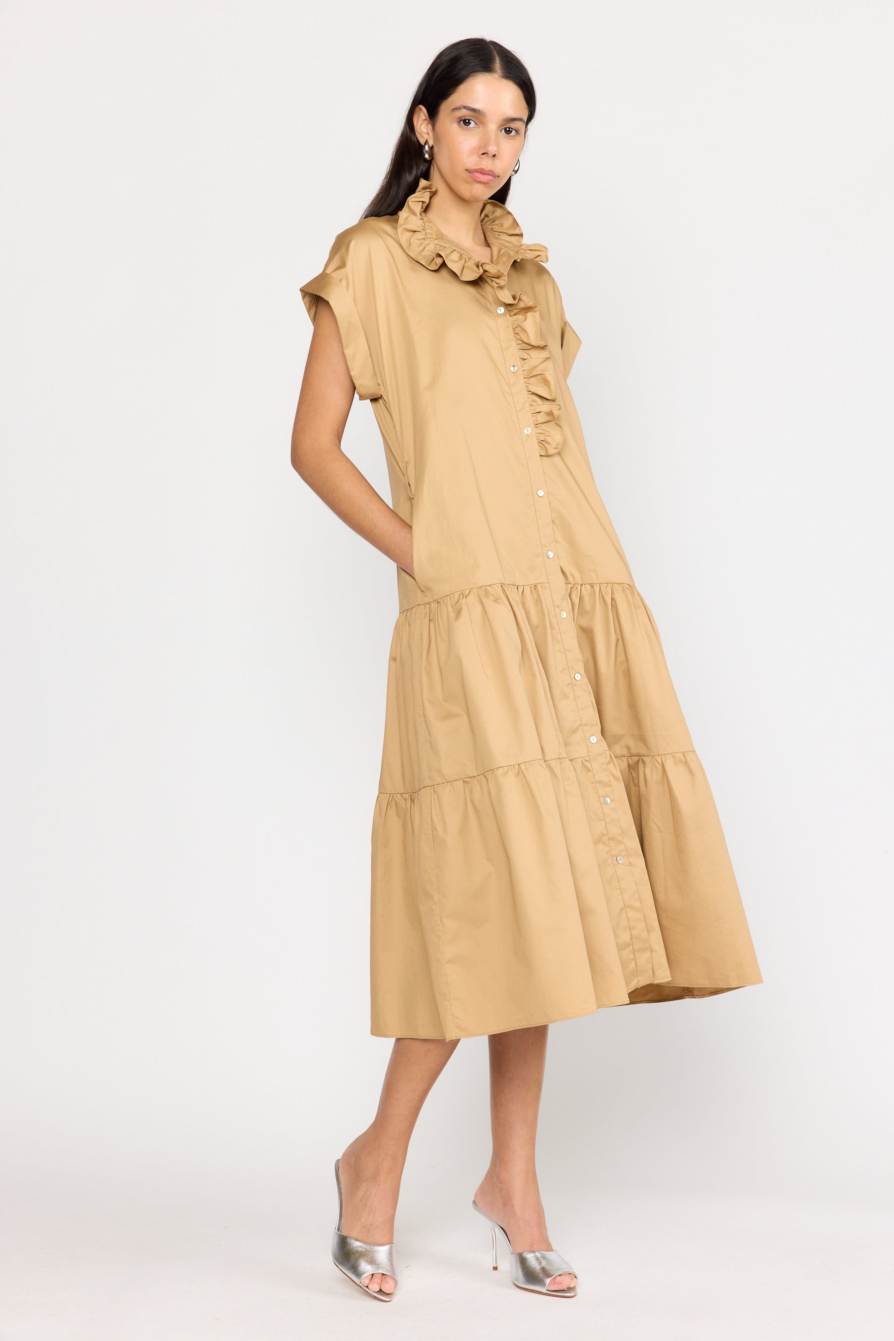 Jonah Dress - Sand