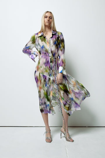 Kristen Dress - Fuchsia Haze