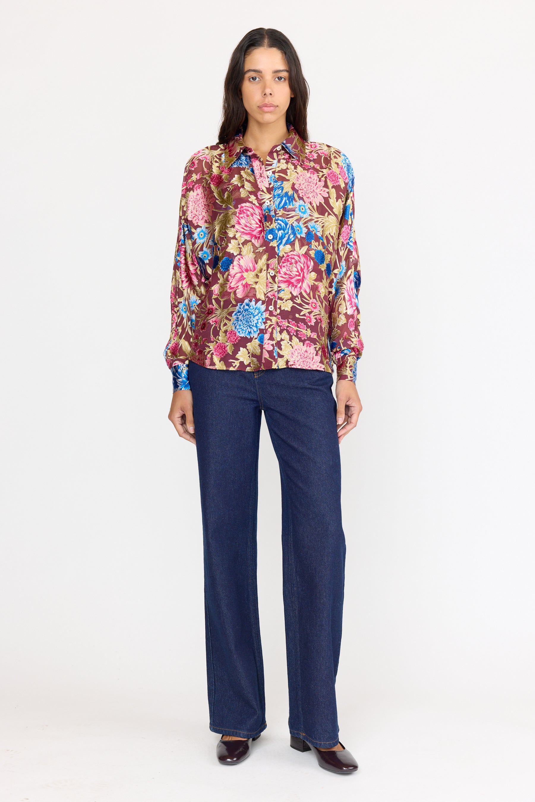 Rosario Top - Carmine Floral