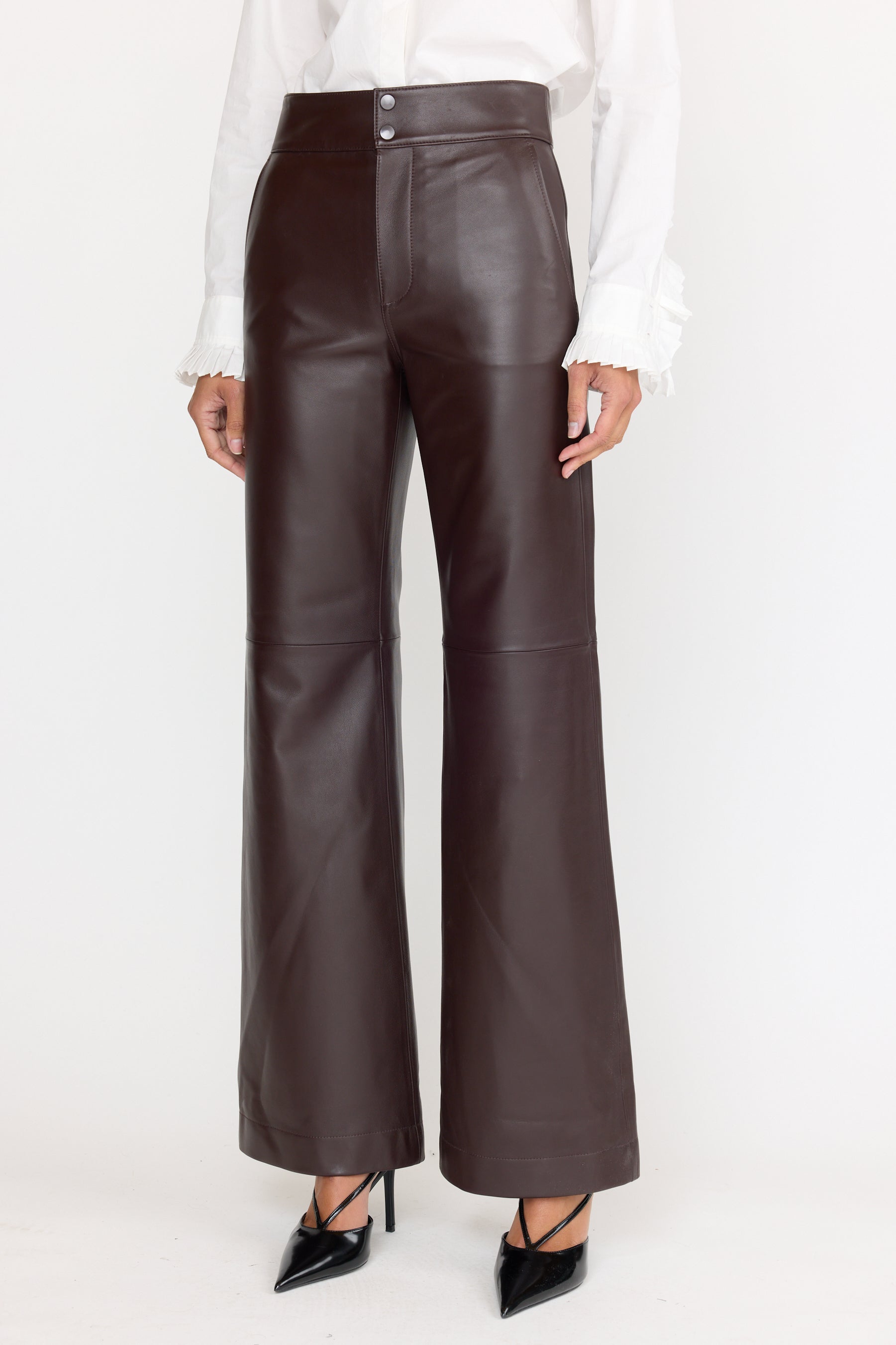 Zoe Pant - Burgundy