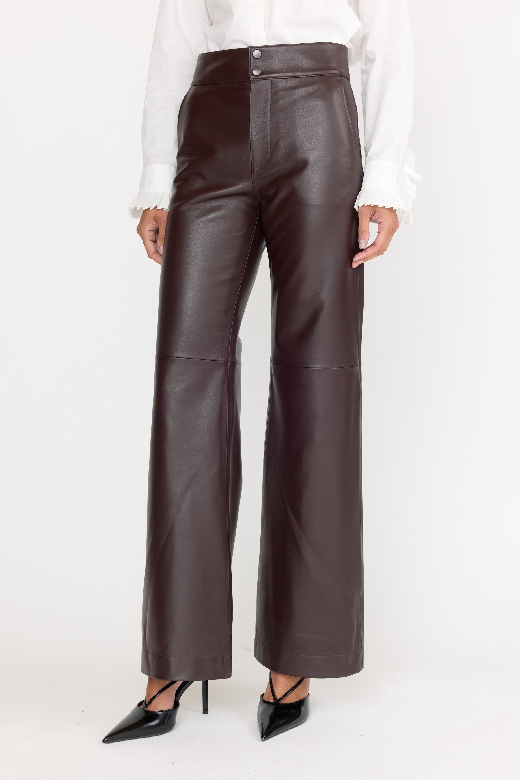 Zoe Pant - Burgundy