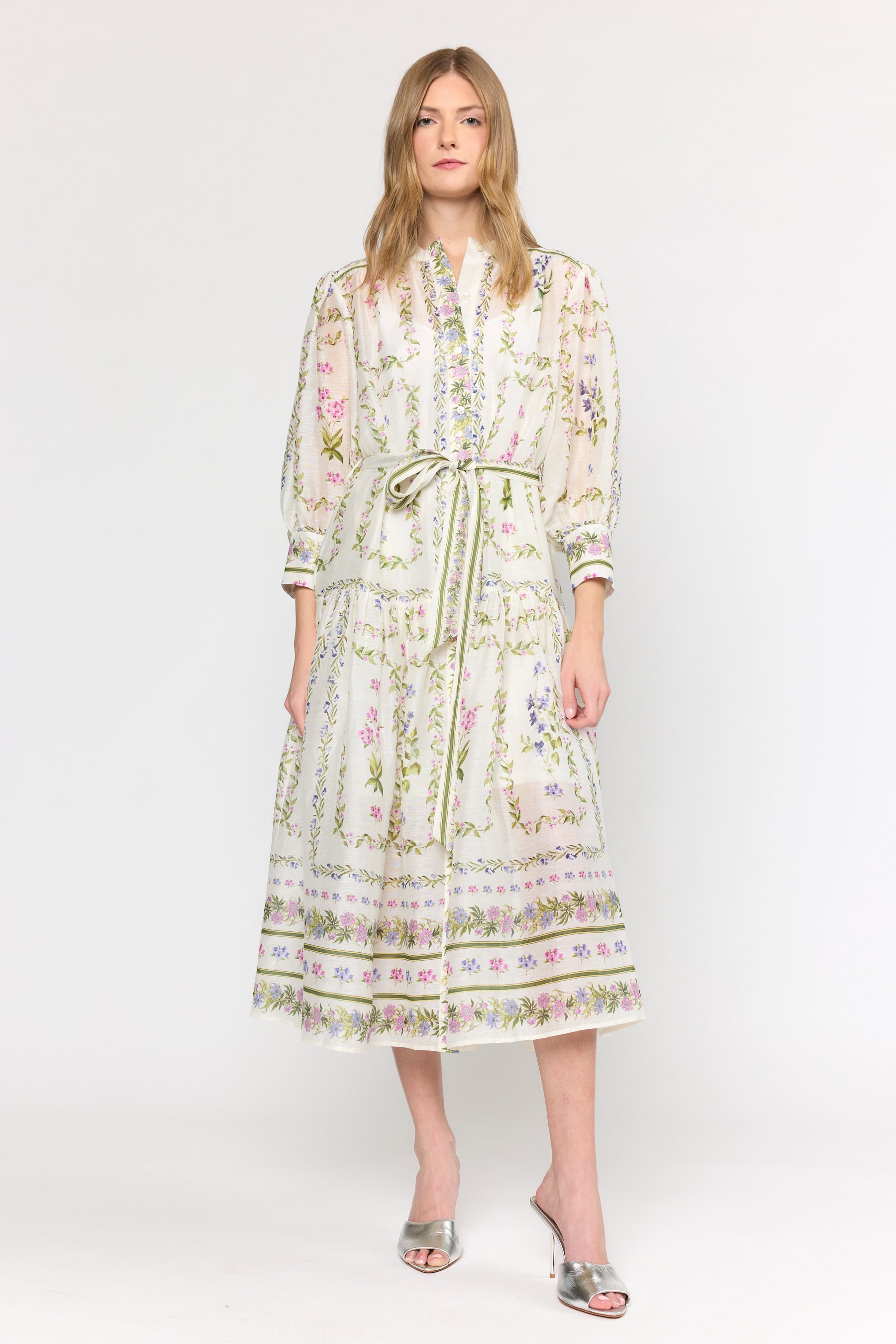 Blake Dress - Mosaic Ivory