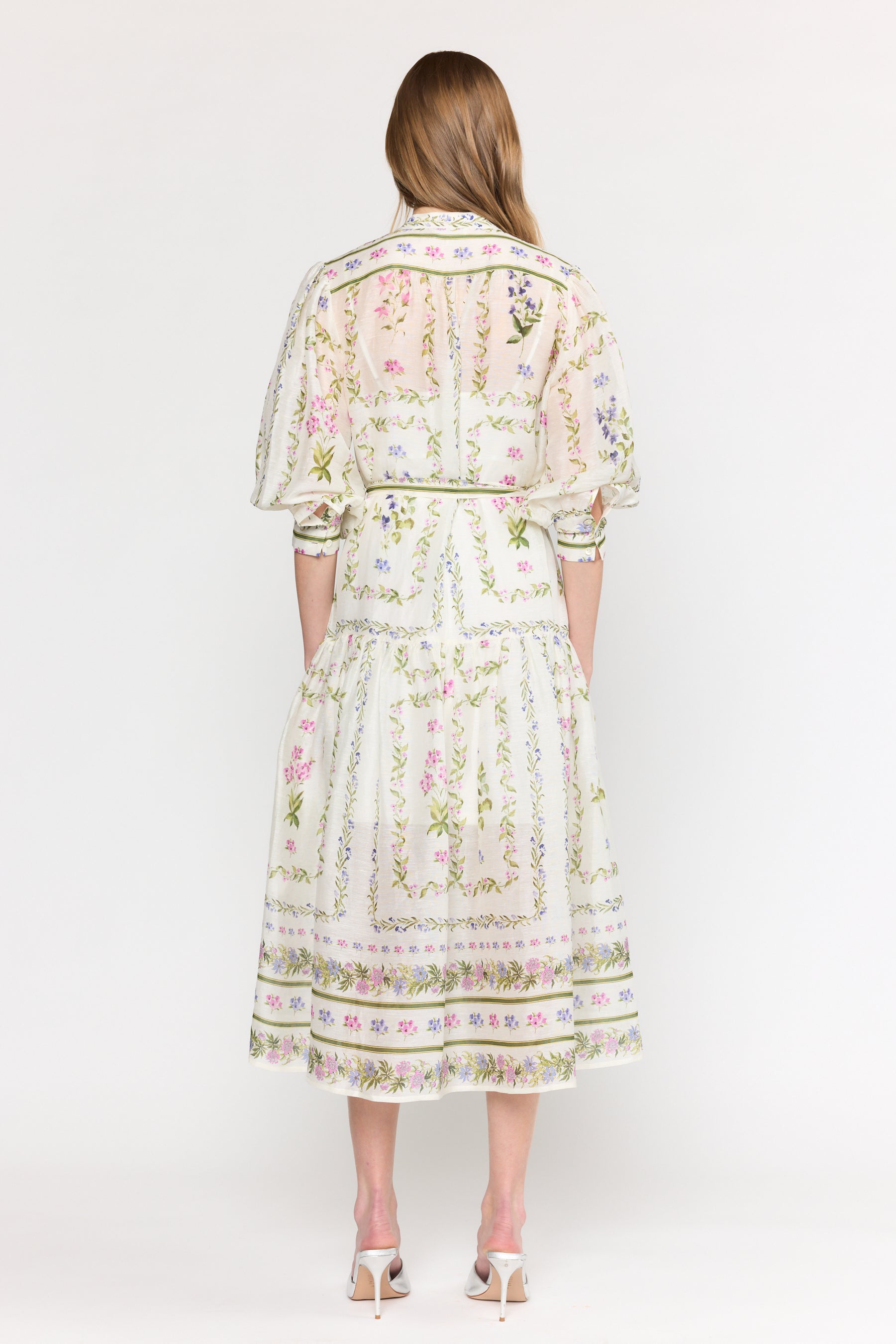 Blake Dress - Mosaic Ivory