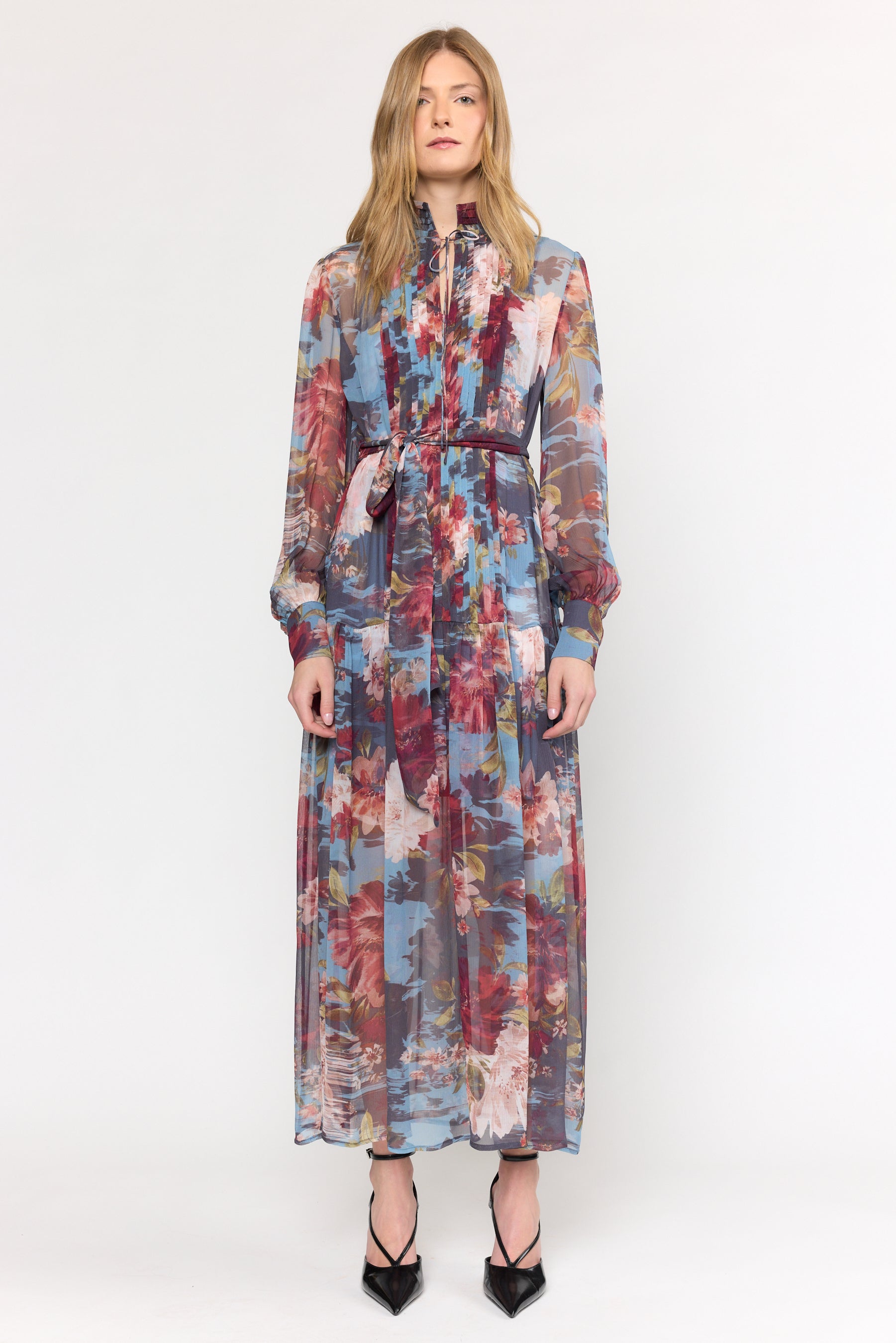 Esther Dress - Sky Garden