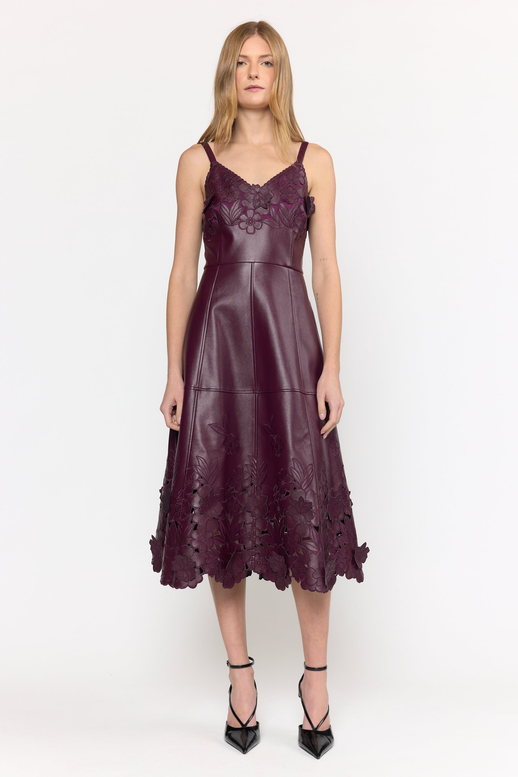 Tahlia Dress - Eggplant