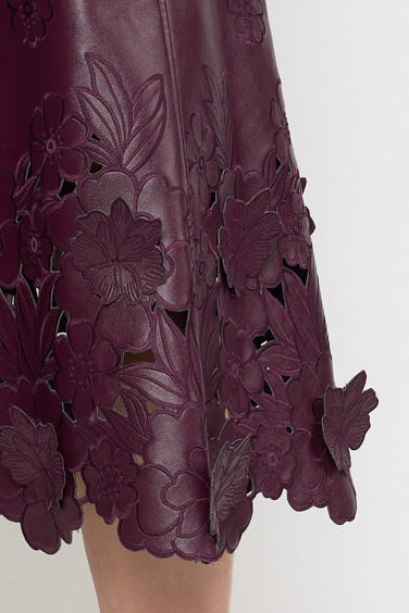 Tahlia Dress - Eggplant
