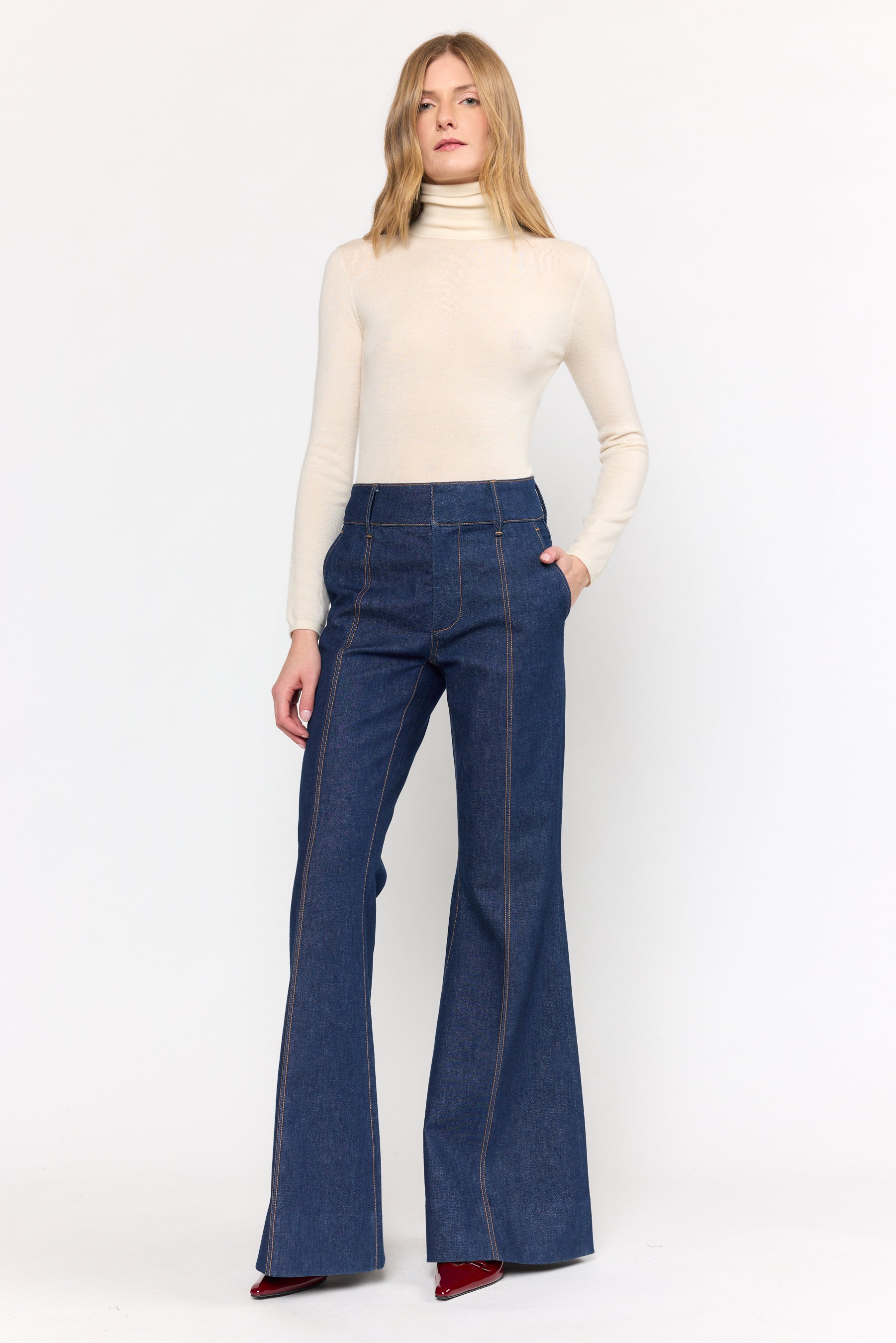 Rowen Pant - Dark Indigo