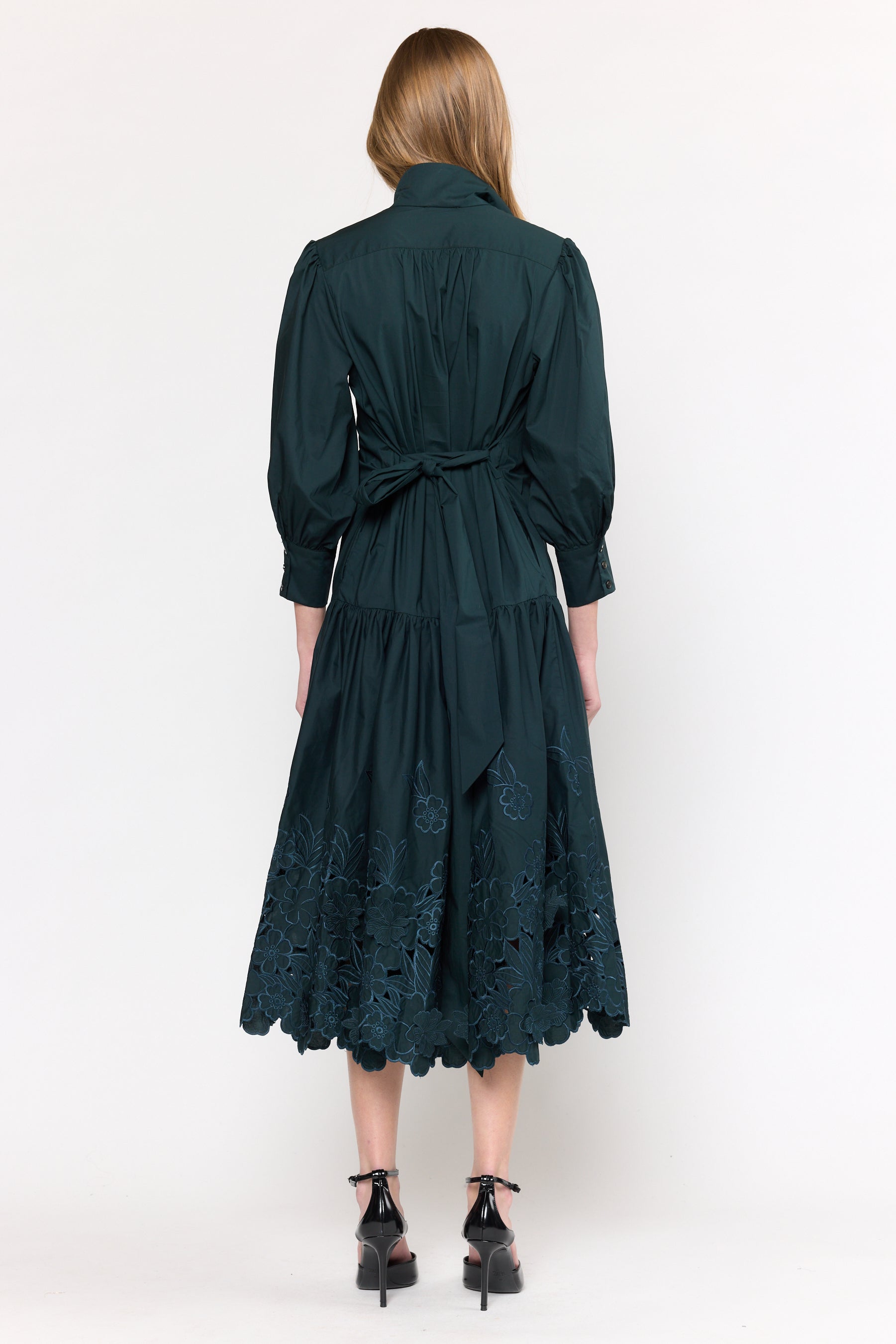 Prague Dress - Evergreen