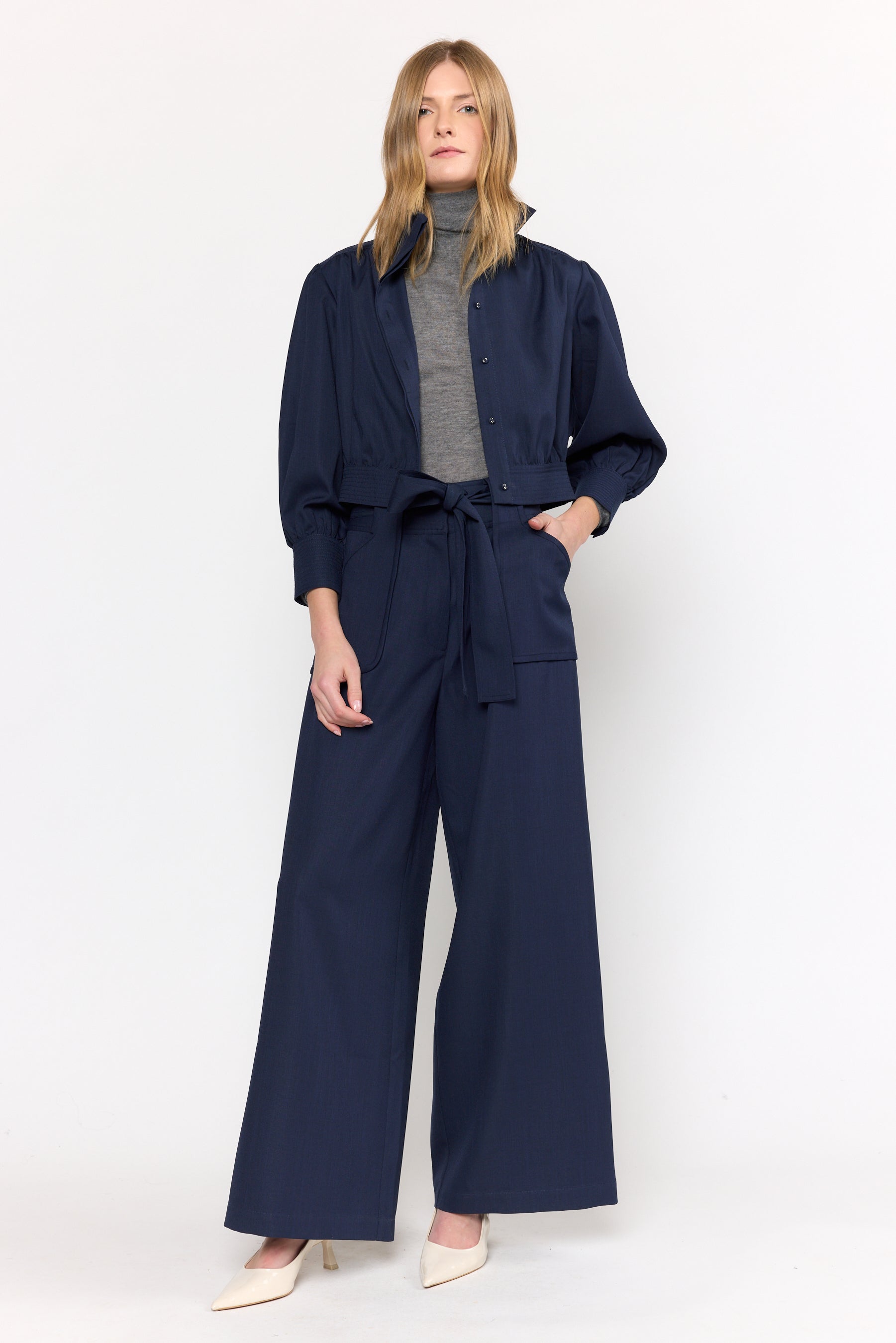 Fallon Pant - Navy