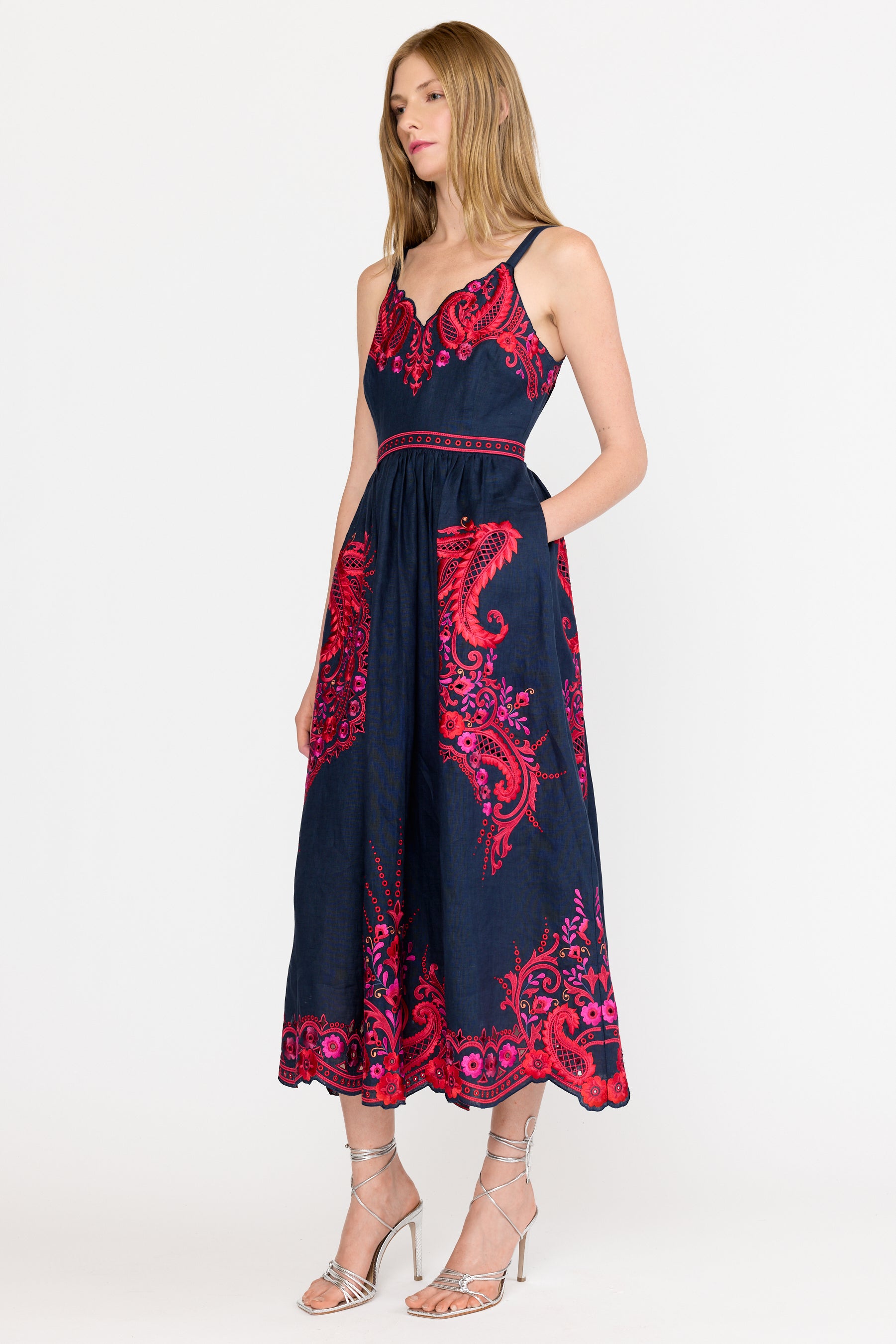 Holly Dress - Midnight Rosaria