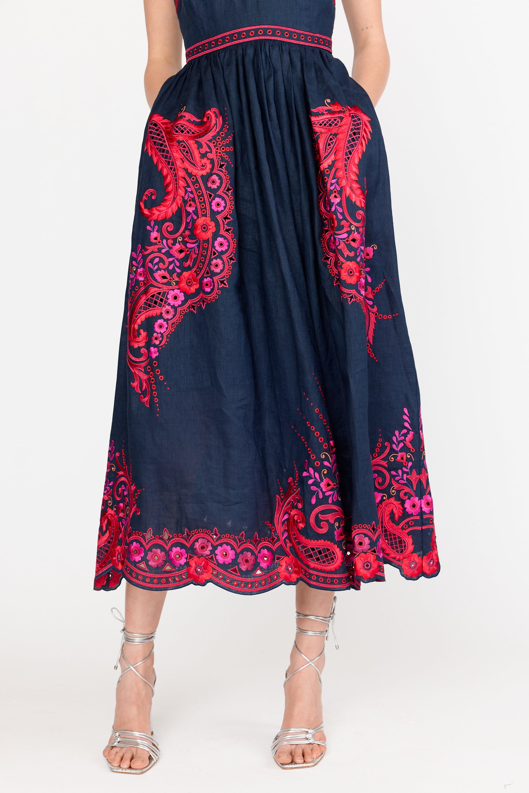 Holly Dress - Midnight Rosaria