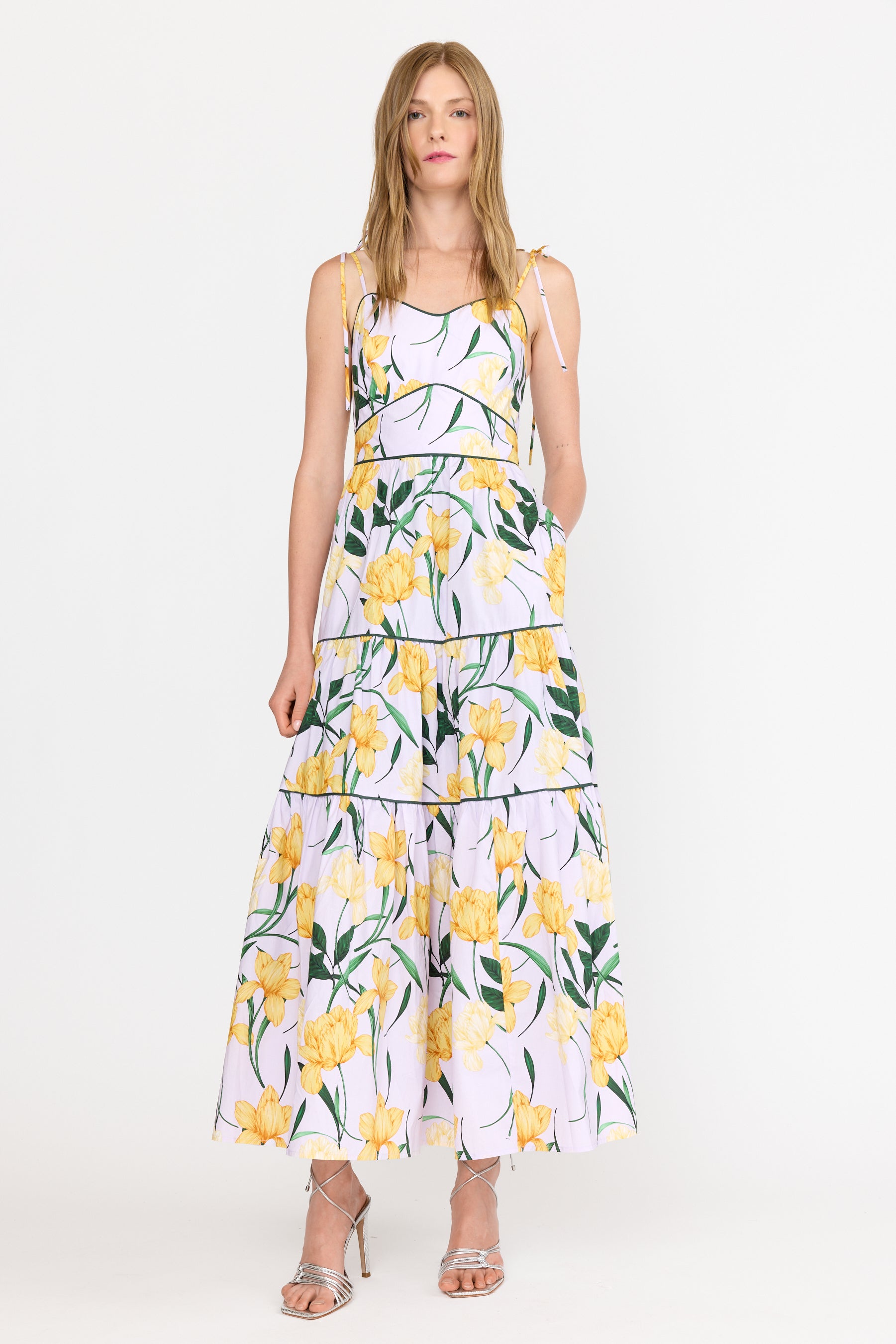 Saphina Dress - Lilac Florette