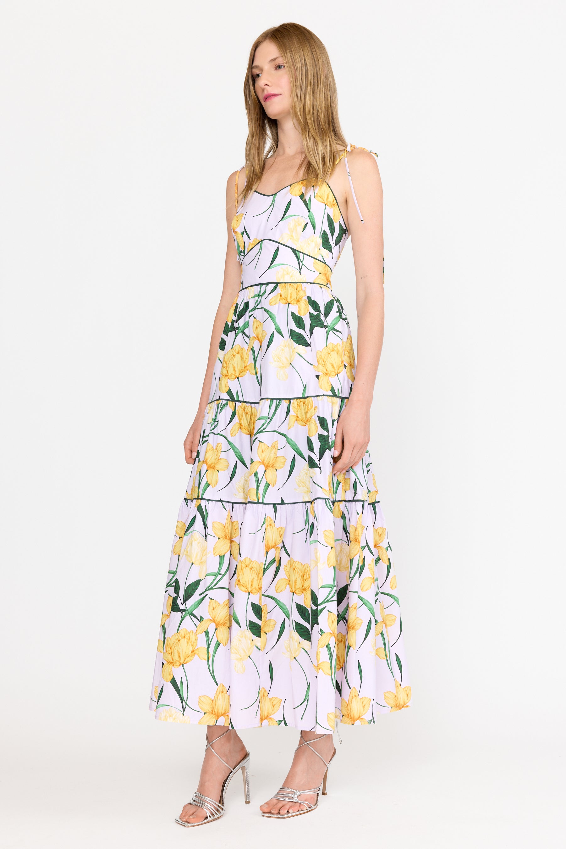 Saphina Dress - Lilac Florette