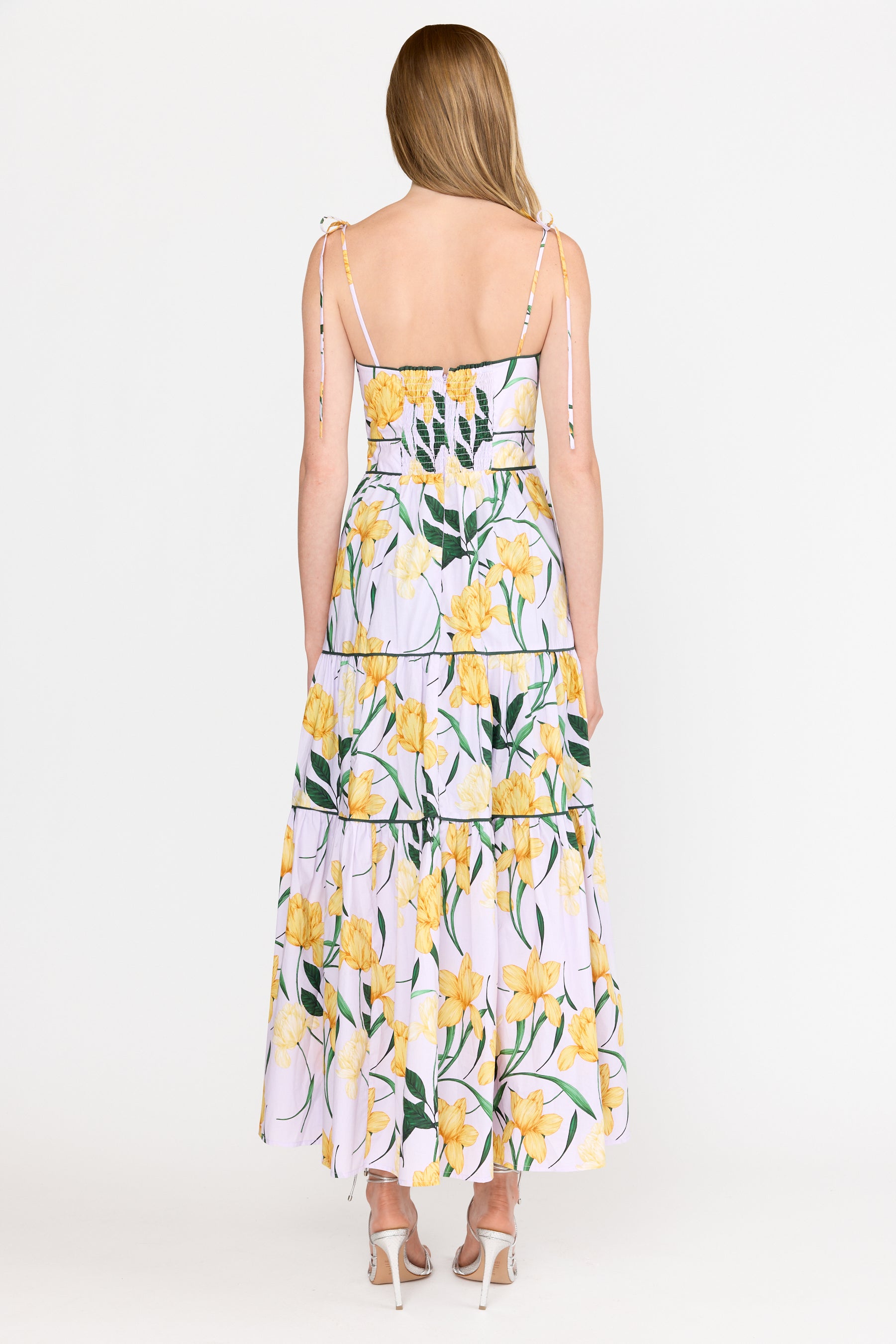 Saphina Dress - Lilac Florette